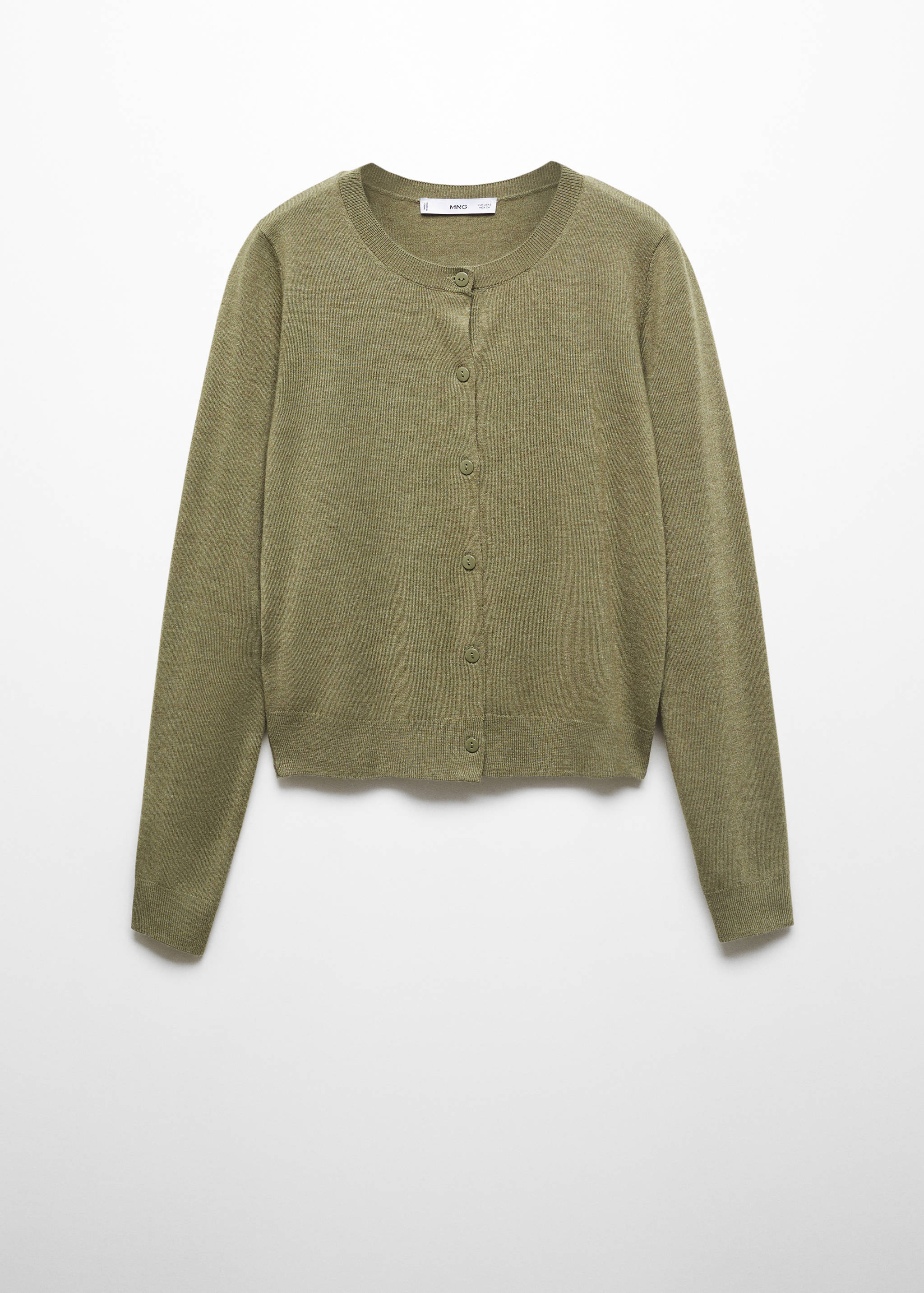 Button knit cardigan - Article without model