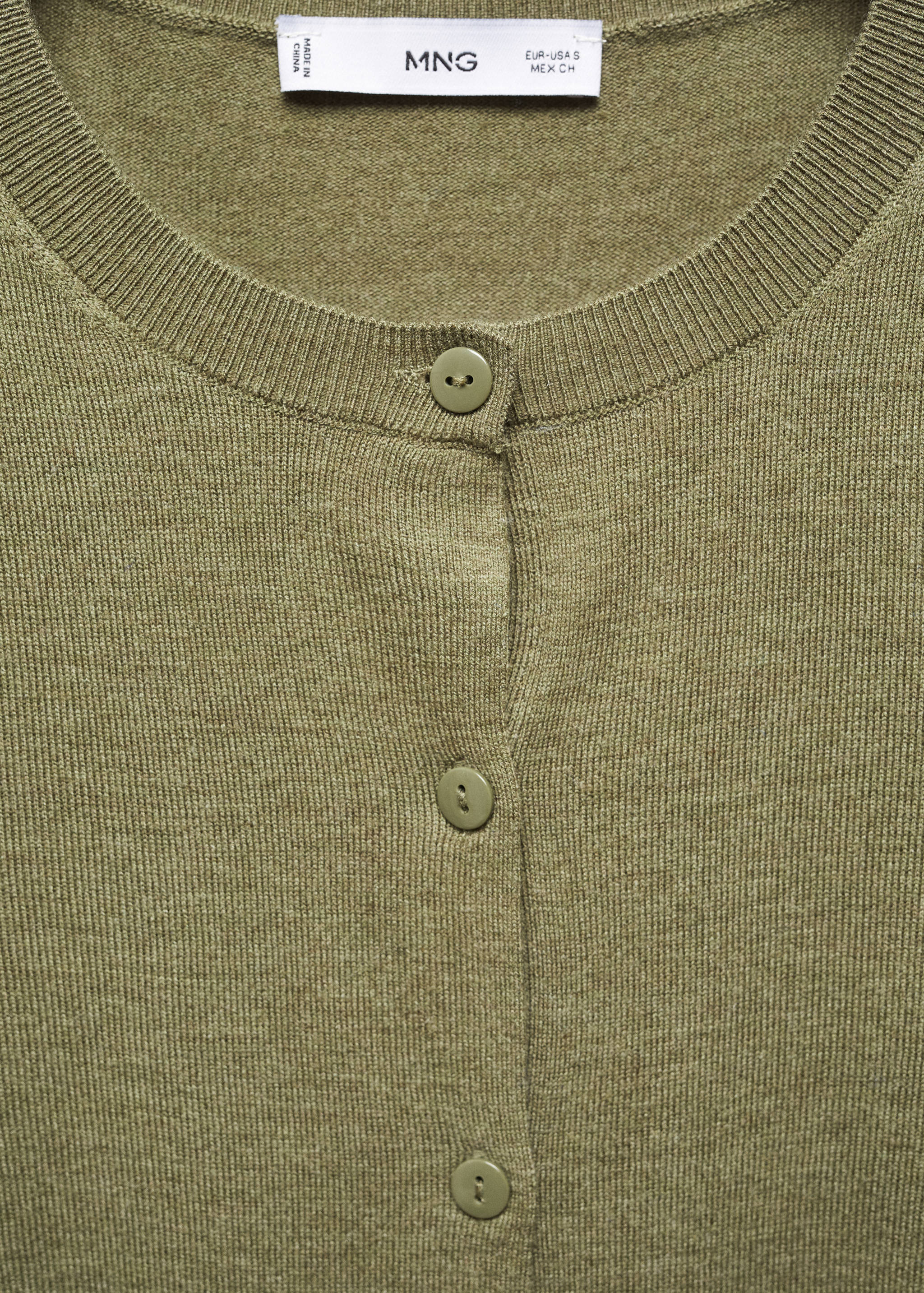 Button knit cardigan - Details of the article 8