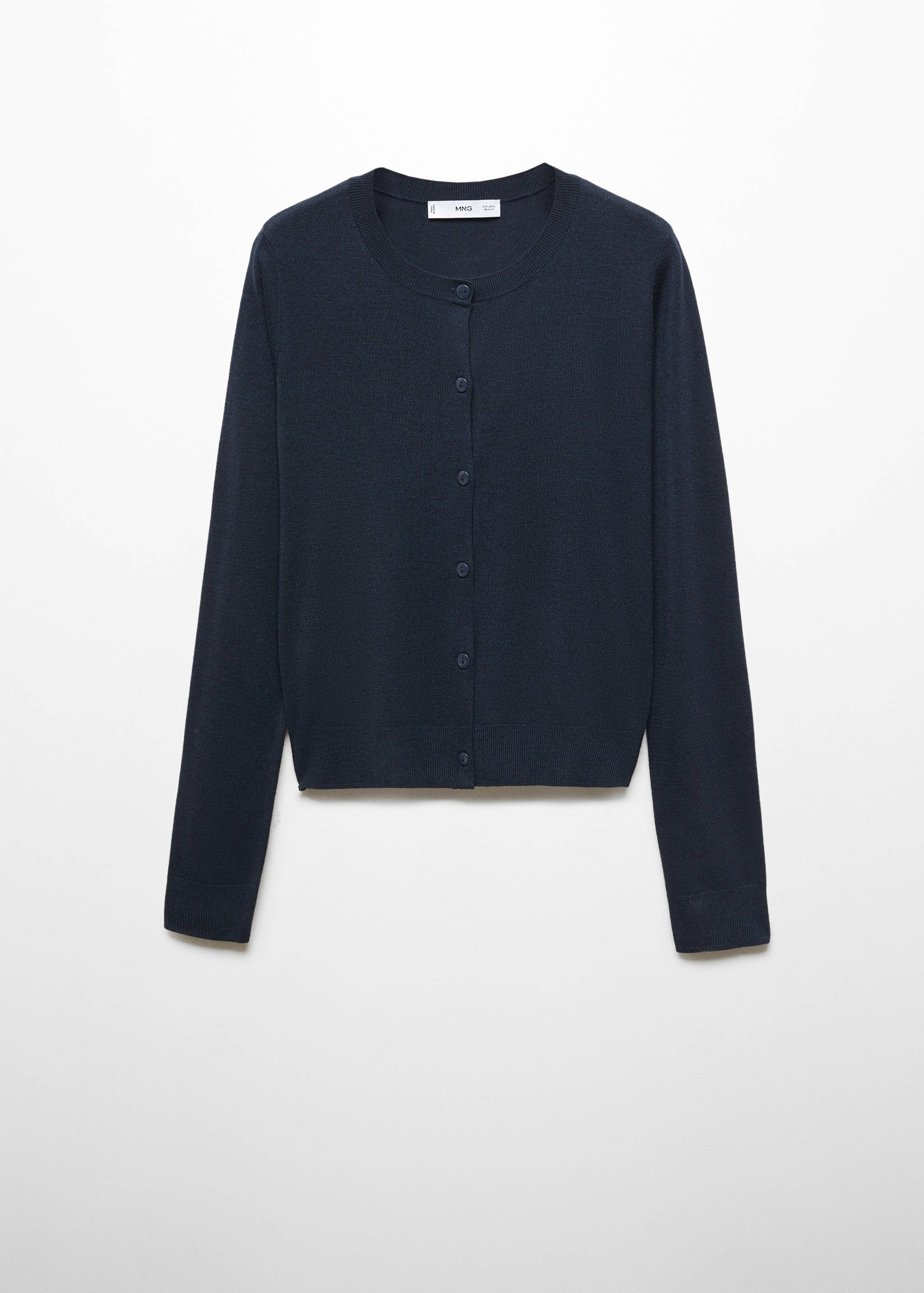 Button knit cardigan - Article without model