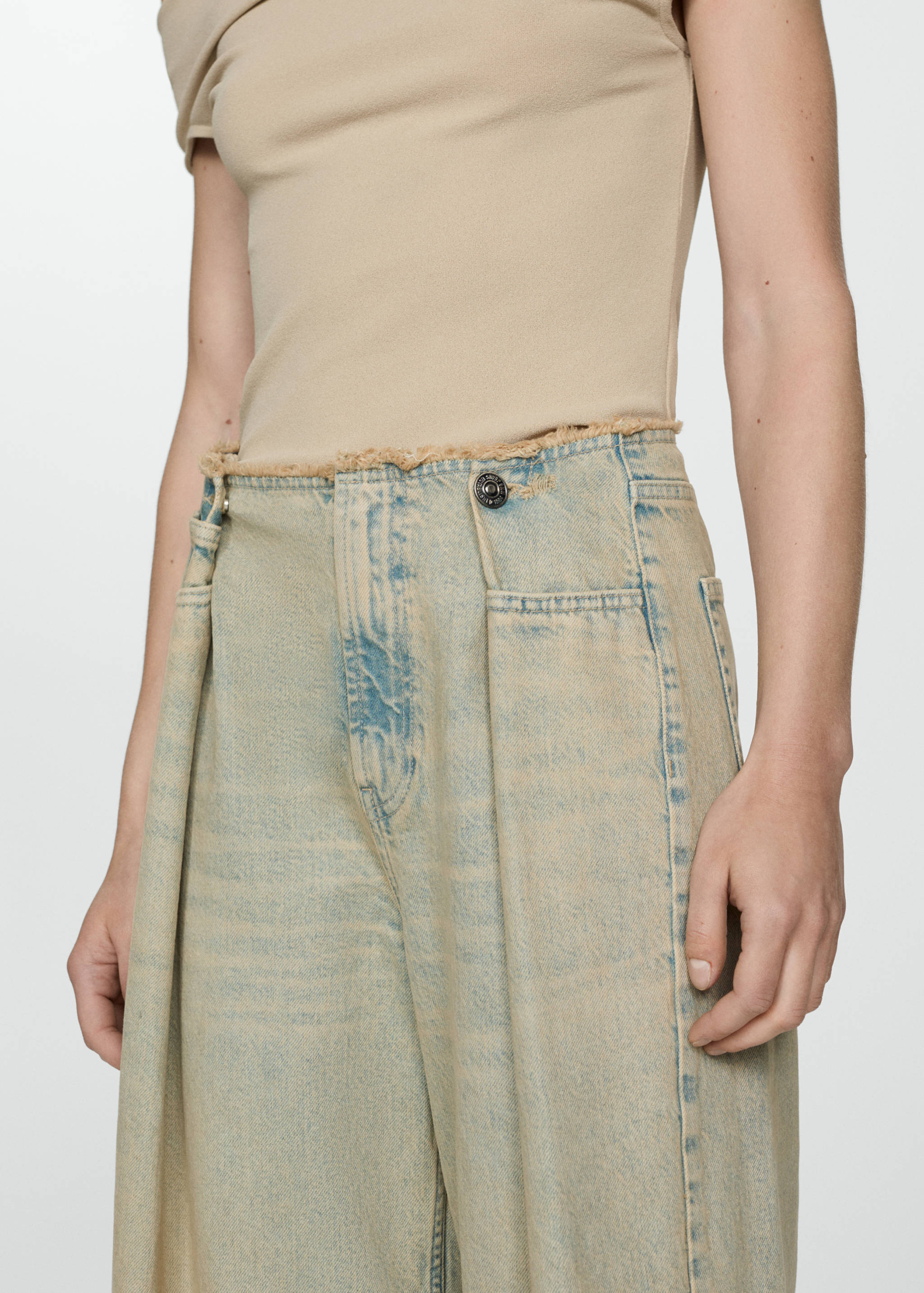 Джинсы wideleg super loose - Деталь изделия 2