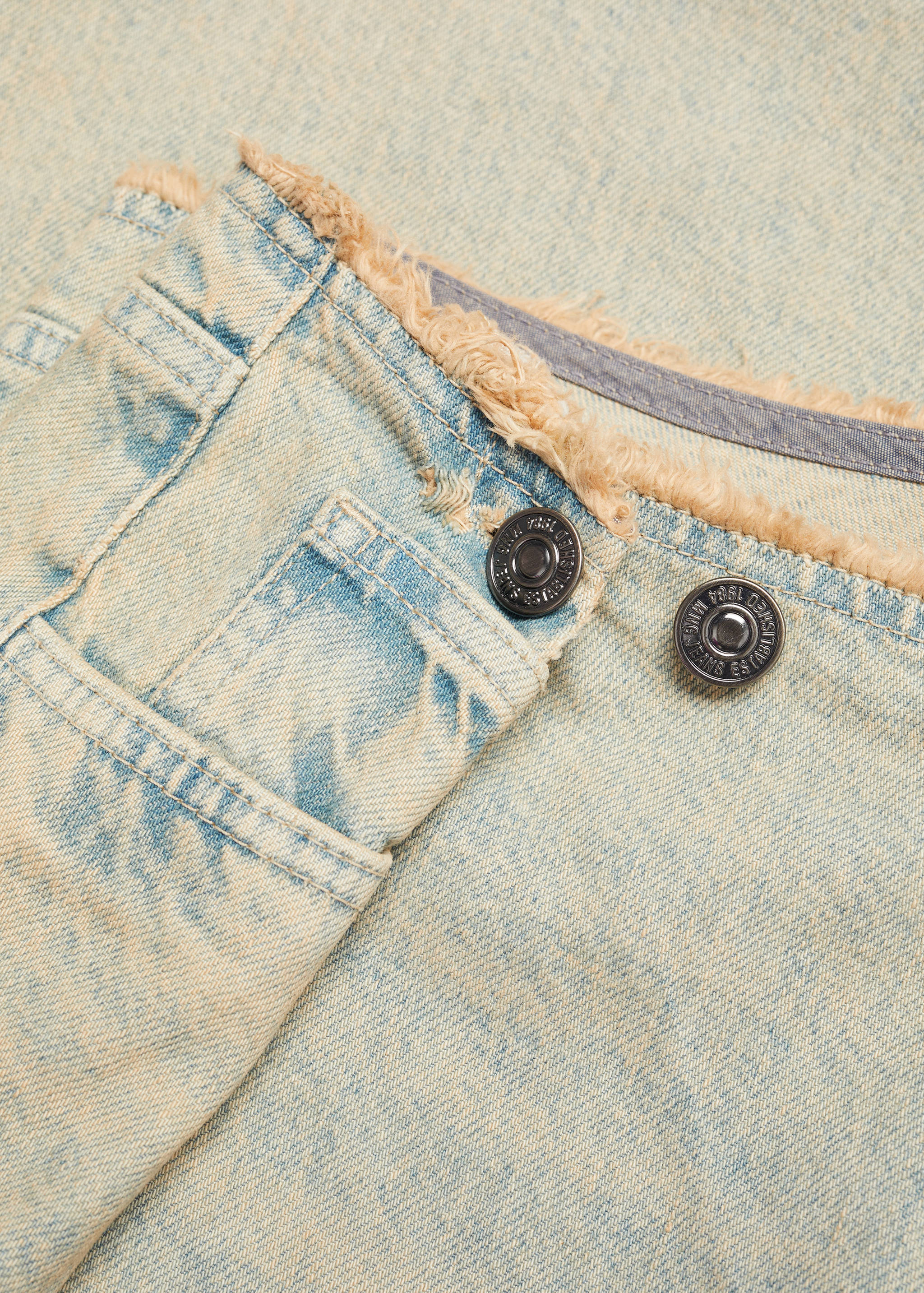 Джинсы wideleg super loose - Деталь изделия 8