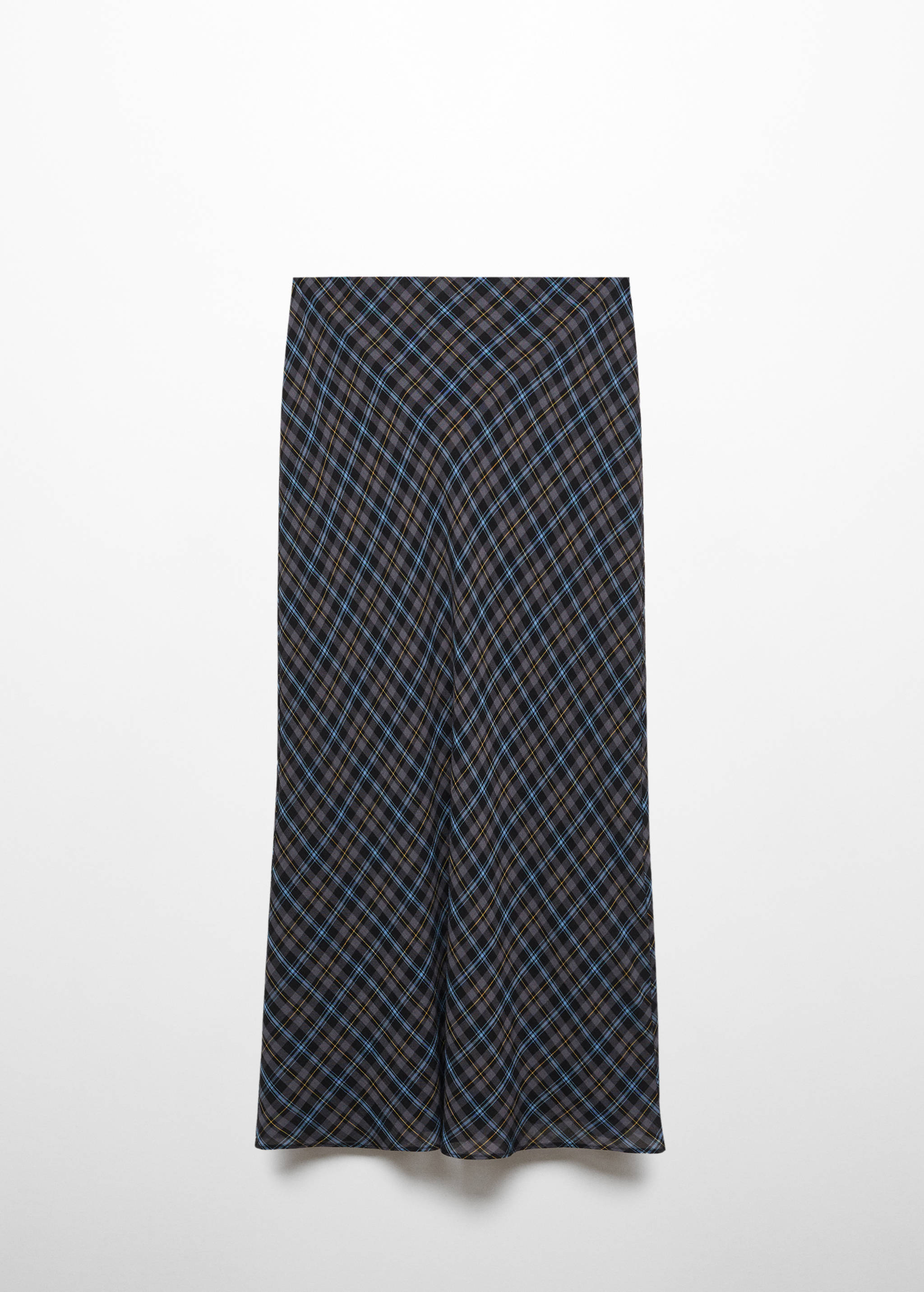Checked long skirt - Article without model