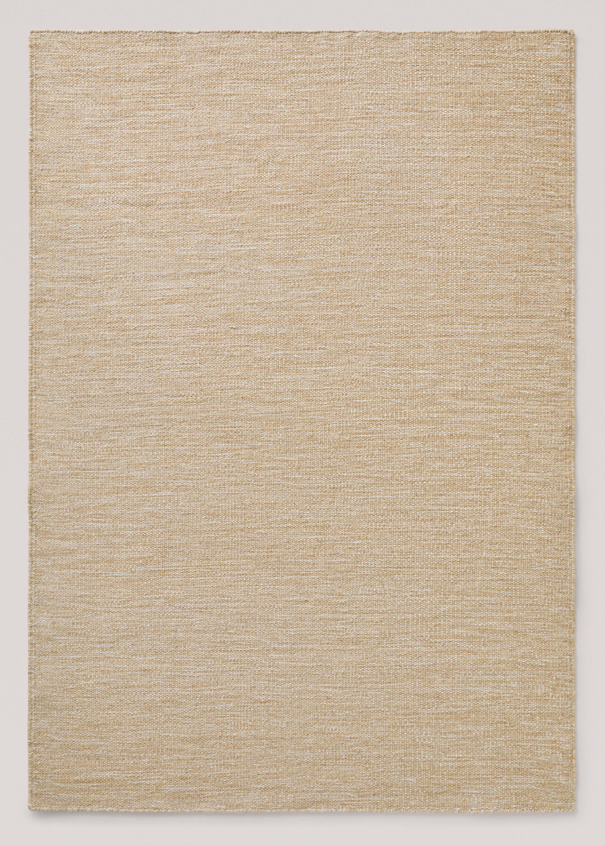 100% wool fringed-thread rug - Article without model