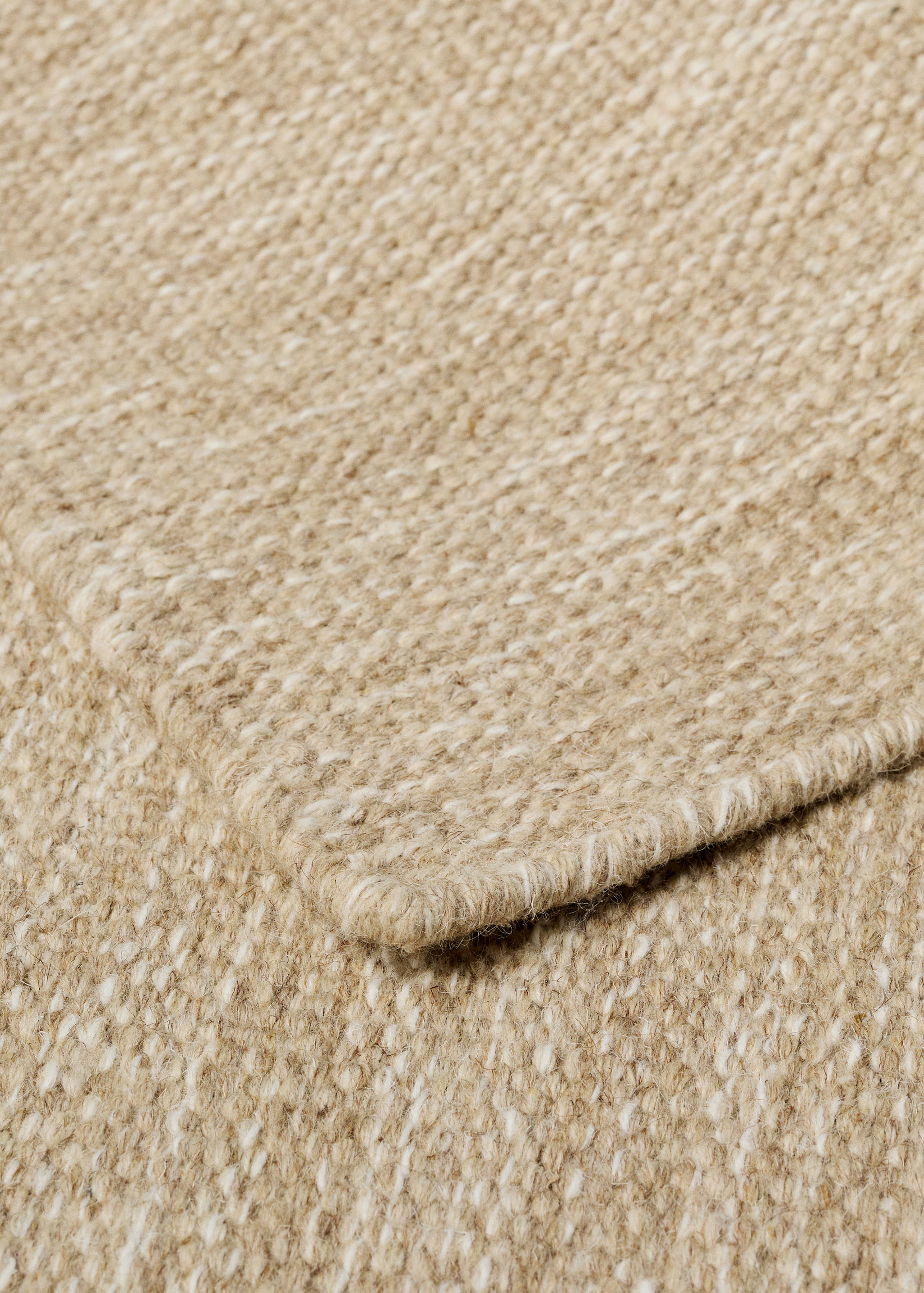 100% wool fringed-thread rug - Details of the article 2