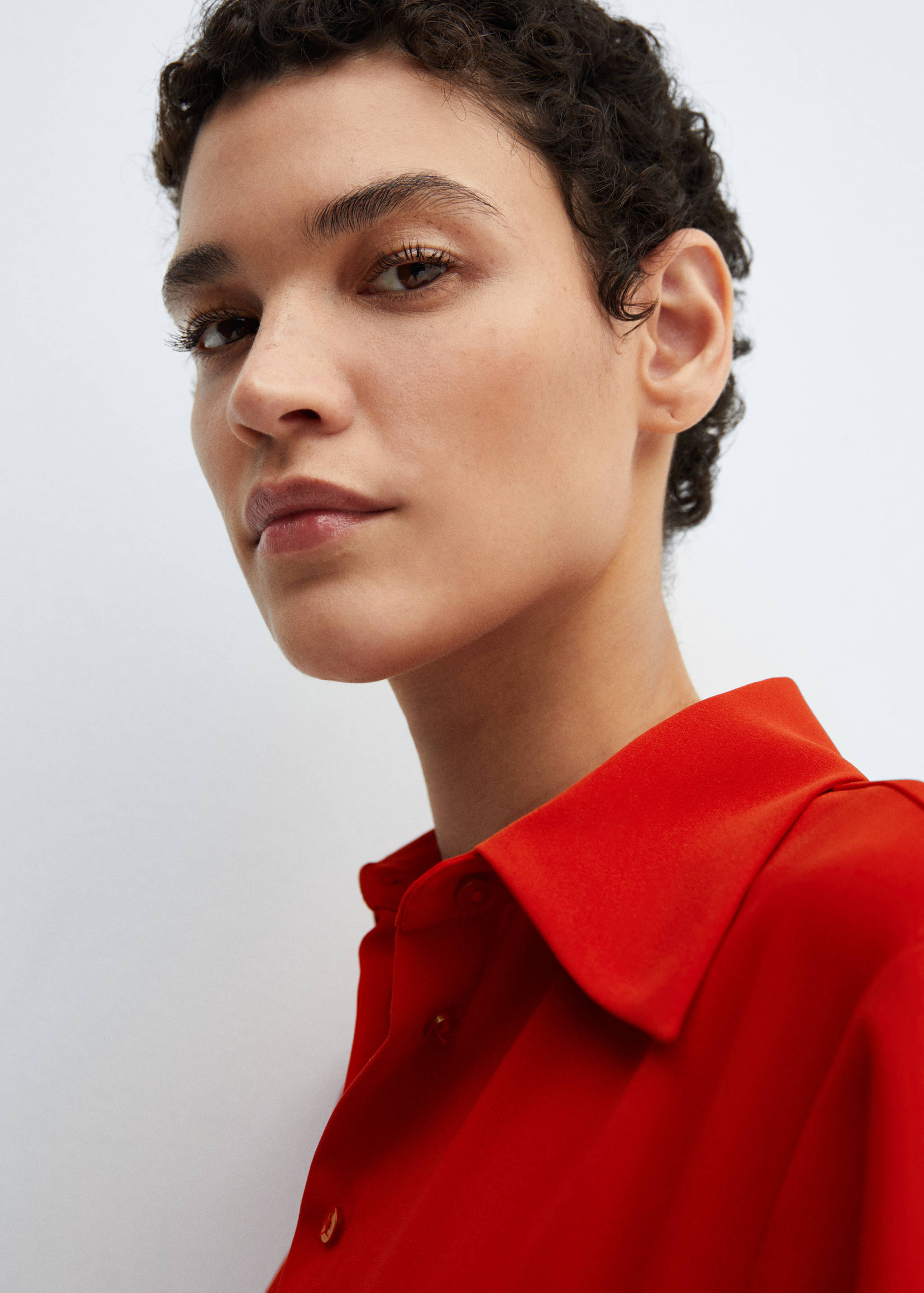 Draped wrap dress - Details of the article 1