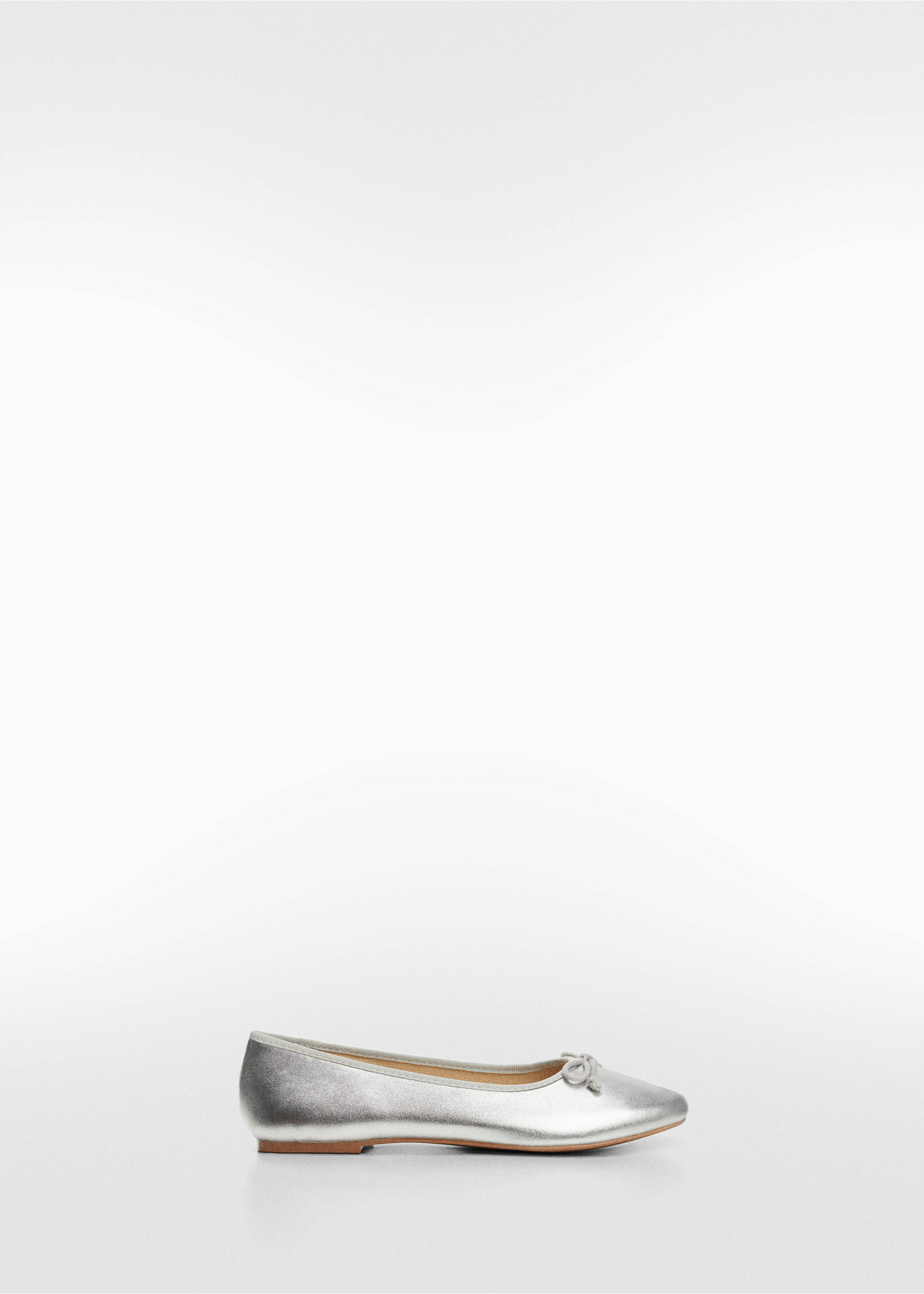 Bow ballerina - Article without model, Silver. Ref: 67074440-00.