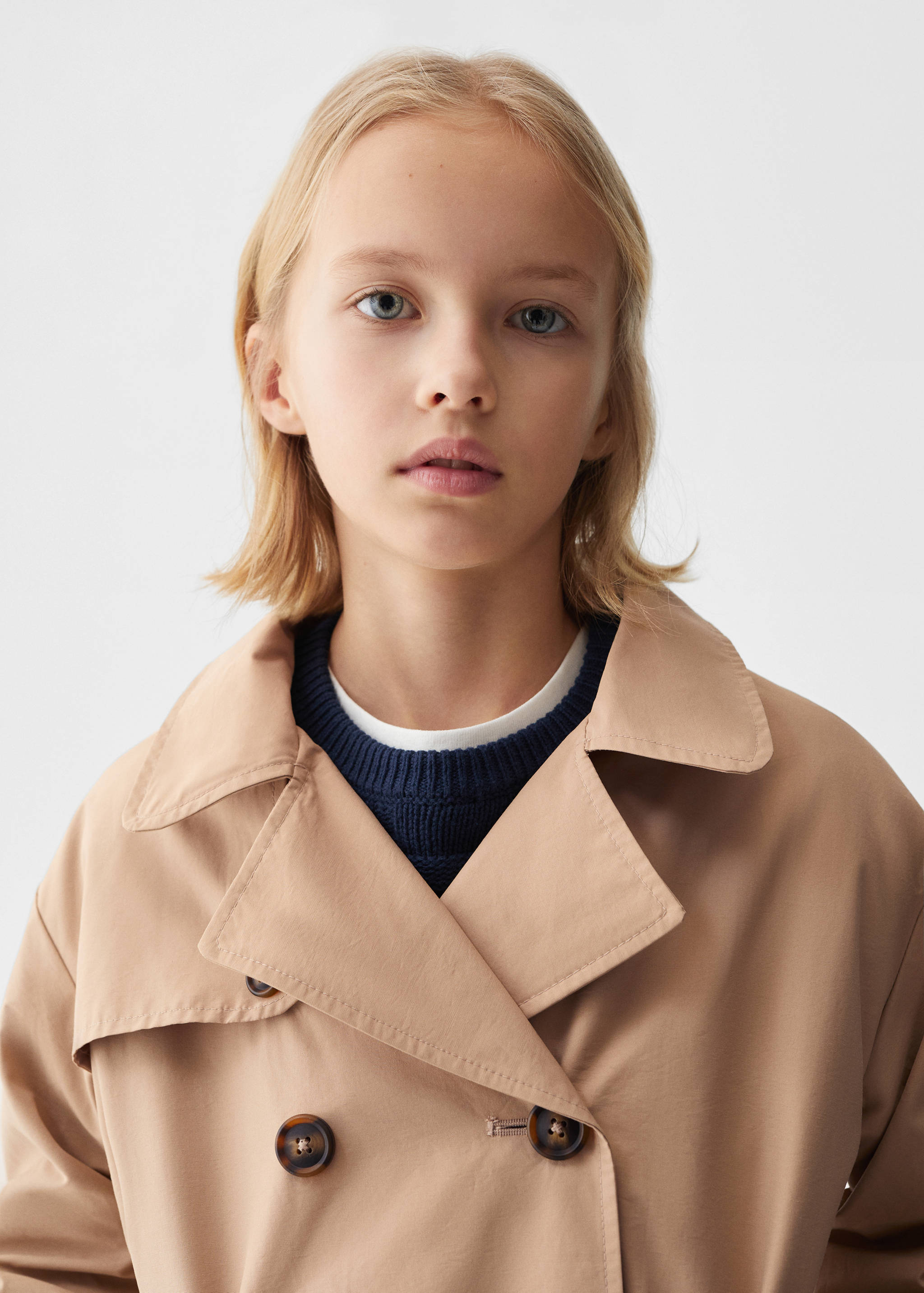 Trench gabardine ceinture - Détail de l'article 1