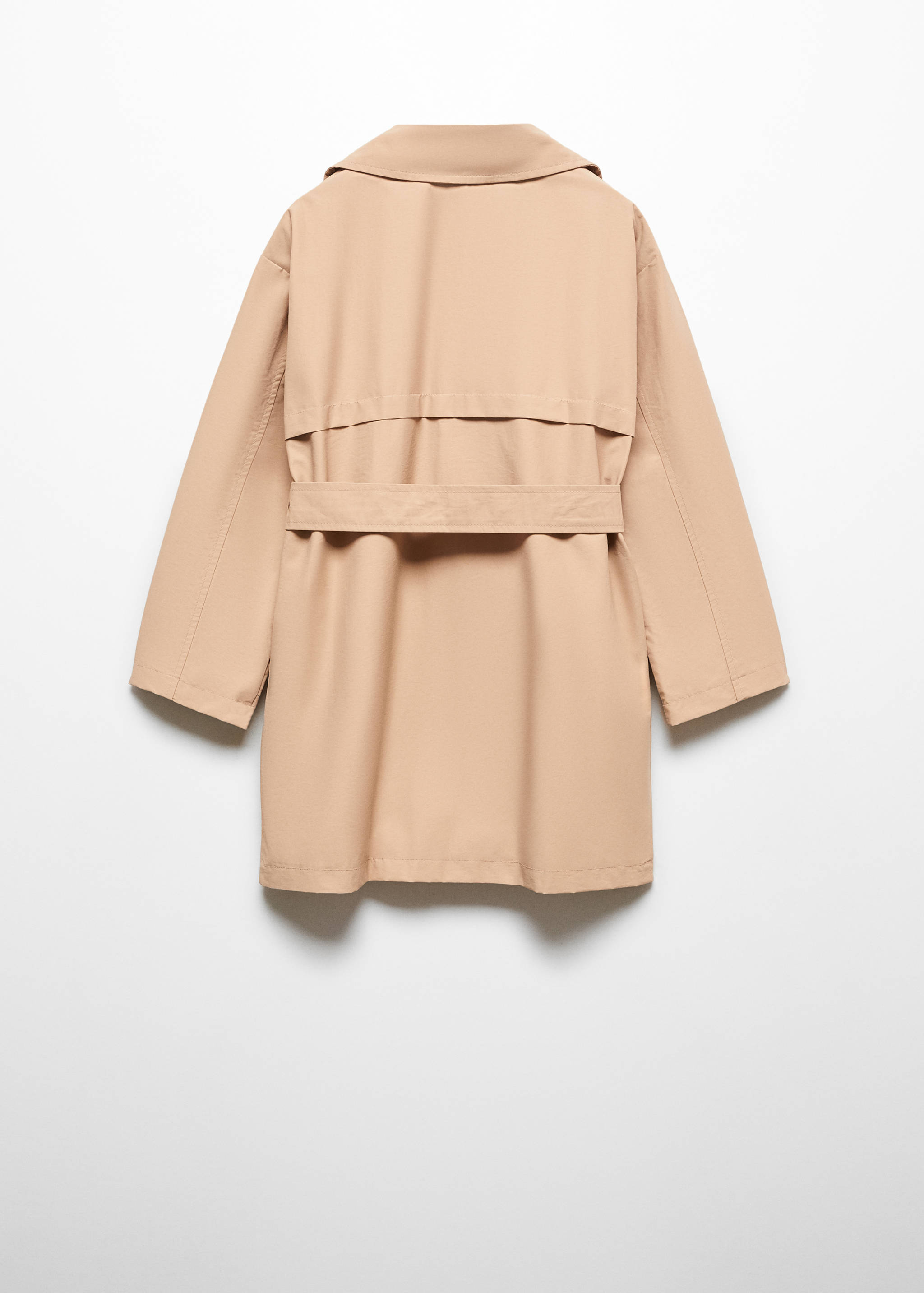 Trench gabardine ceinture - Verso de l’article