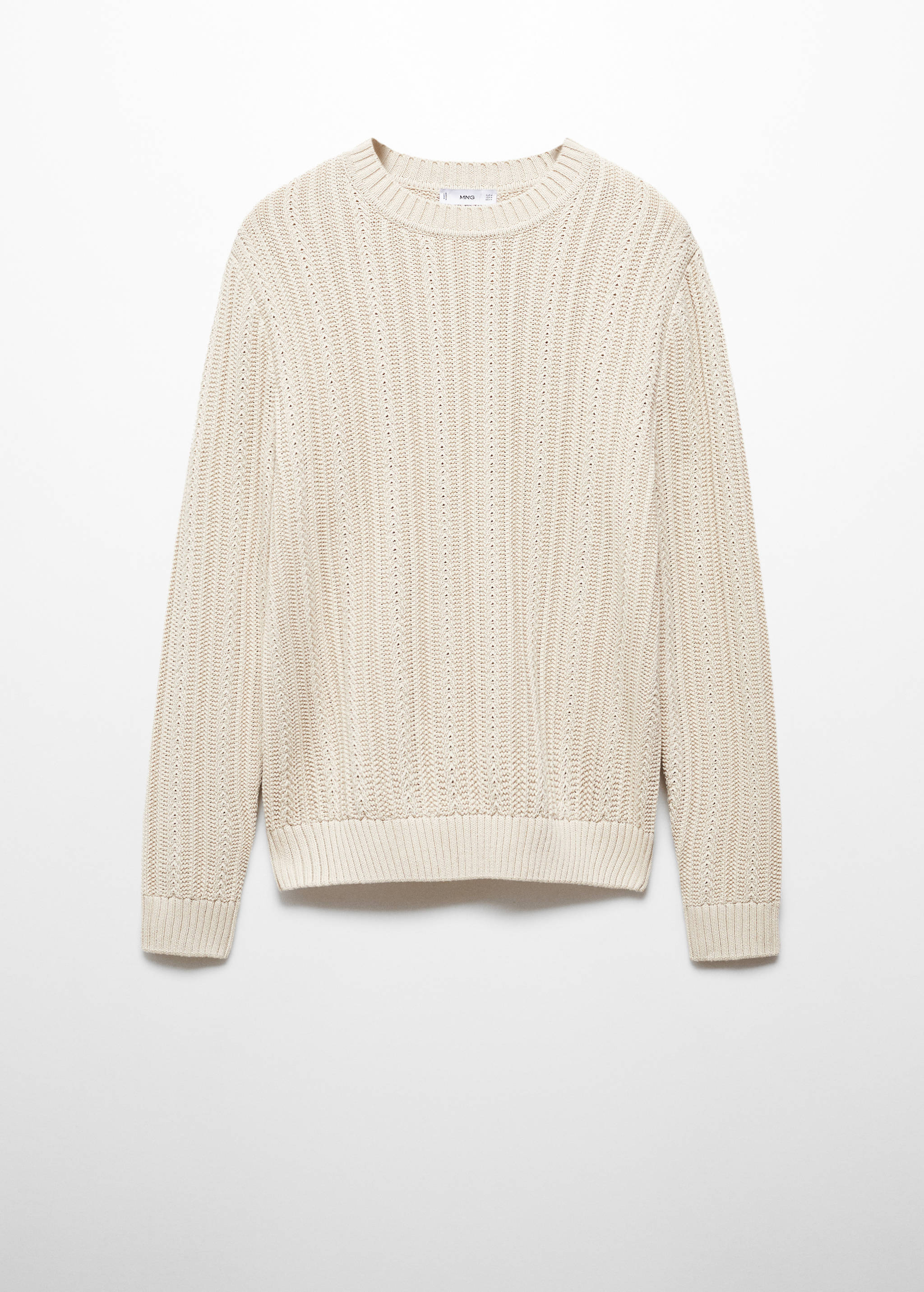 Pull-over combiné maille - Article sans modèle