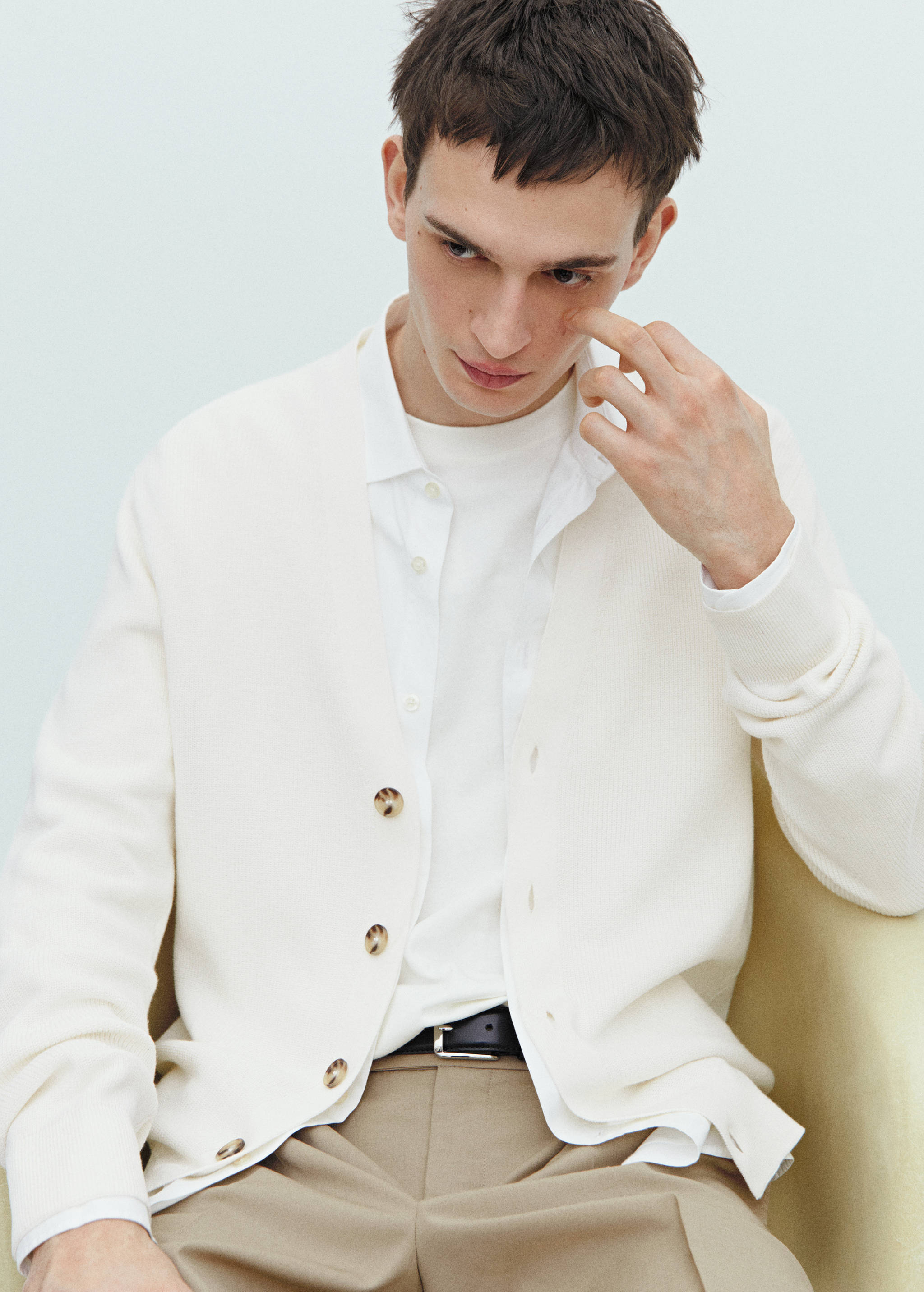 Cárdigan canalé botones - Detalle del artículo 6