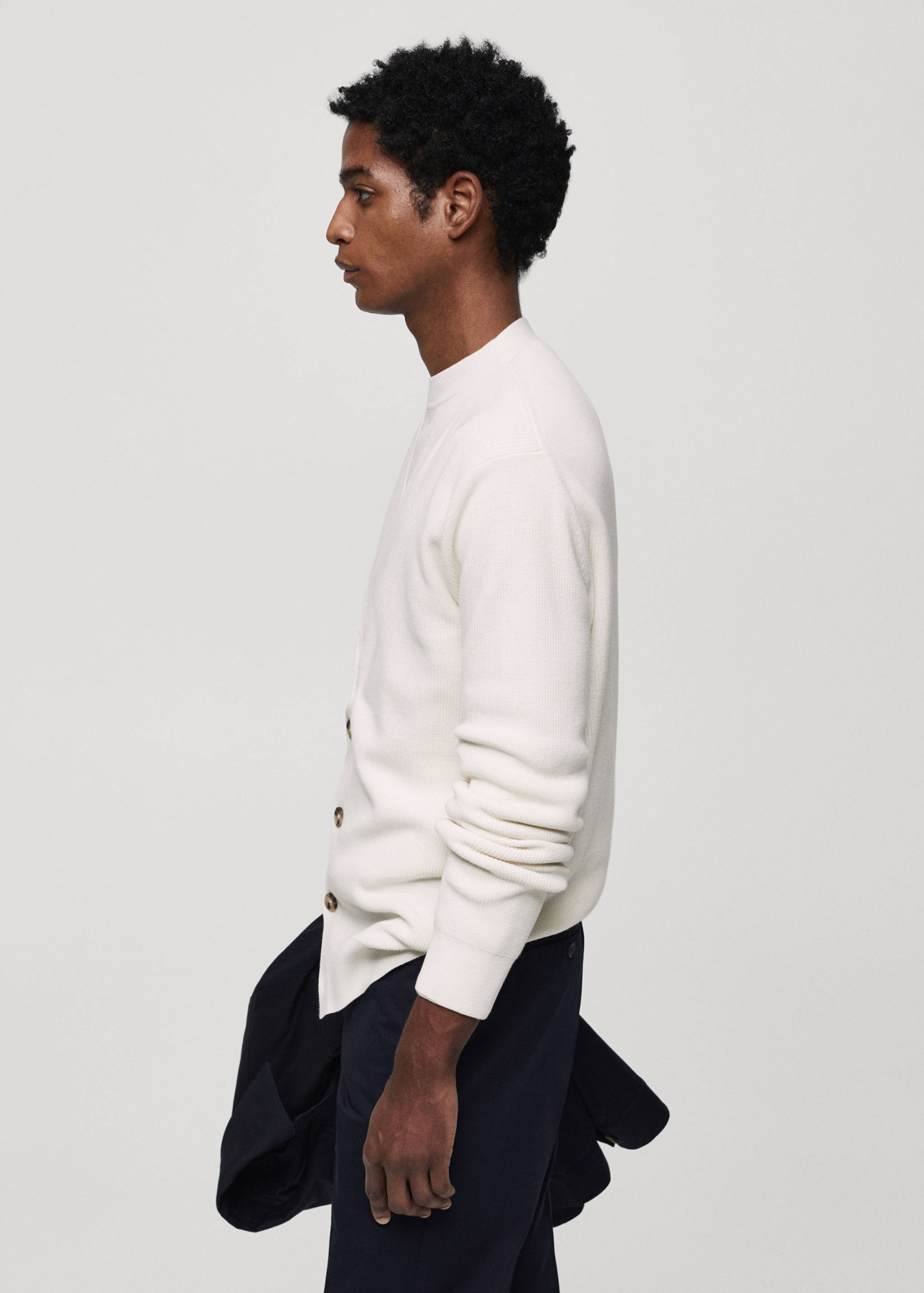 Cárdigan canalé botones - Detalle del artículo 2