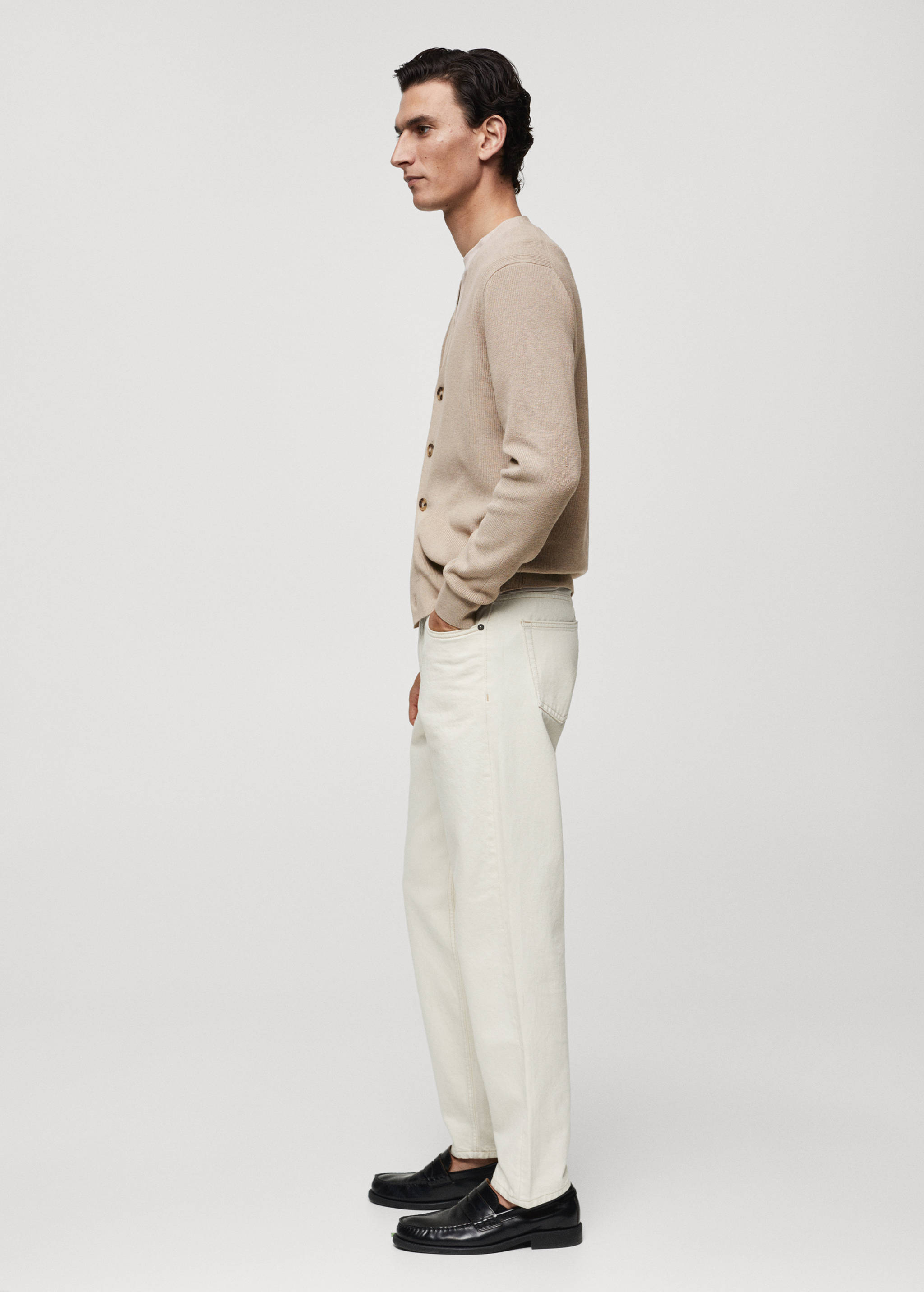 Cárdigan canalé botones - Detalle del artículo 2