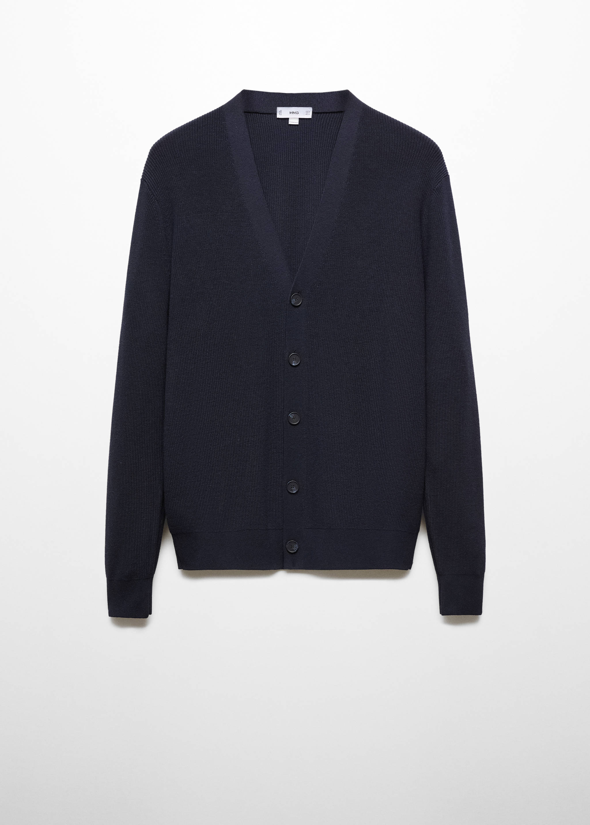 Cárdigan canalé botones - Artículo sin modelo