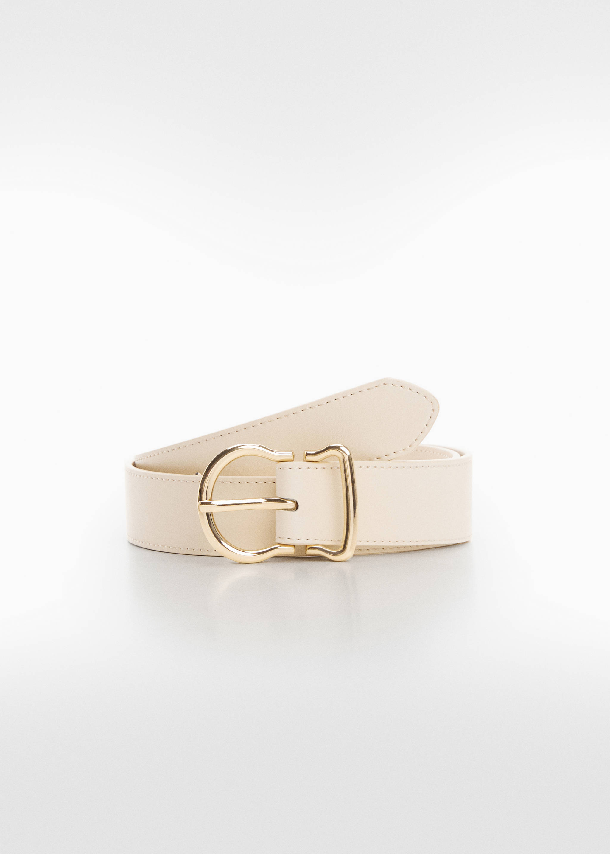 Faux-leather belt - Article without model