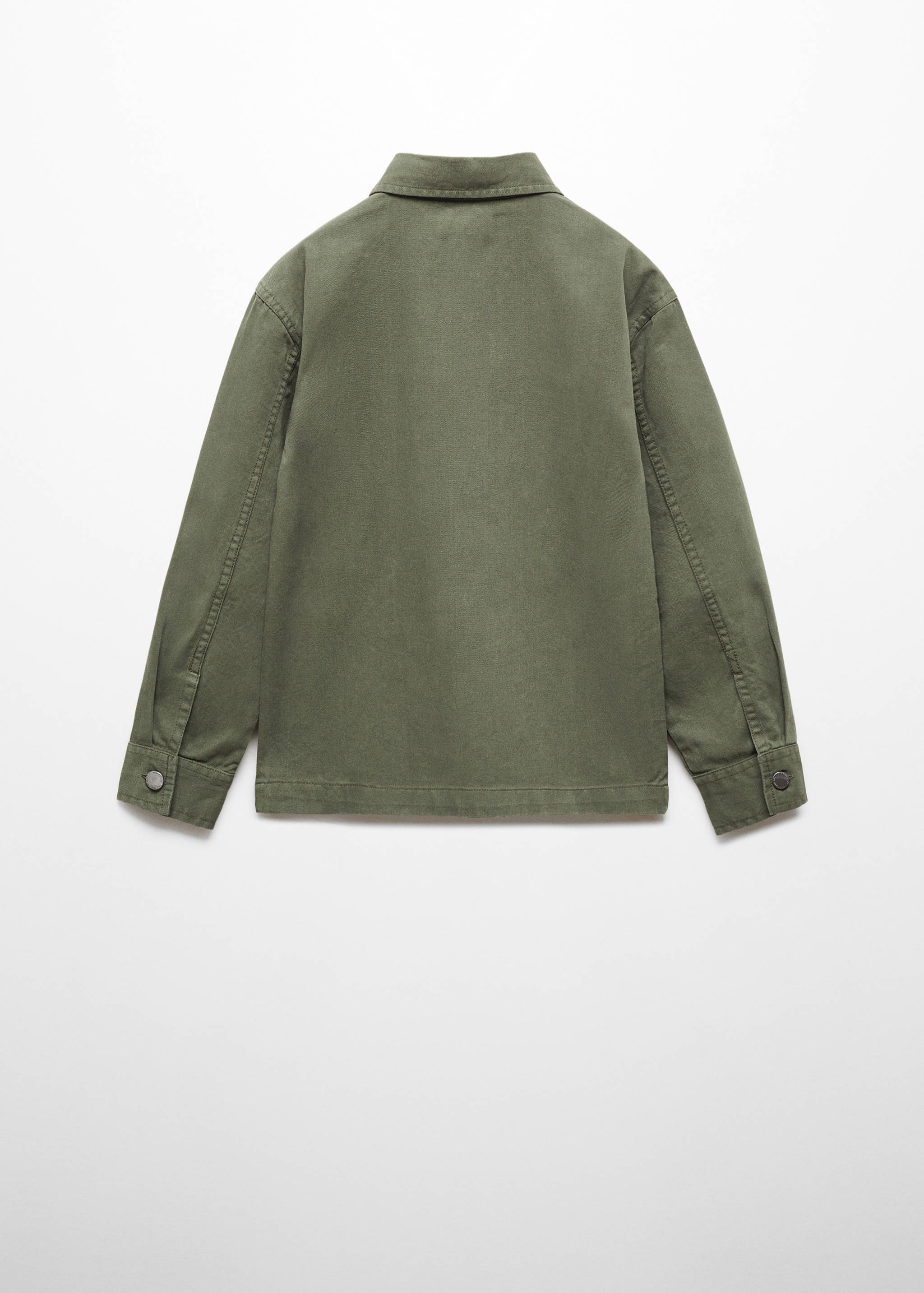 Sobrecamisa vaquera bolsillos - Reverso del artículo