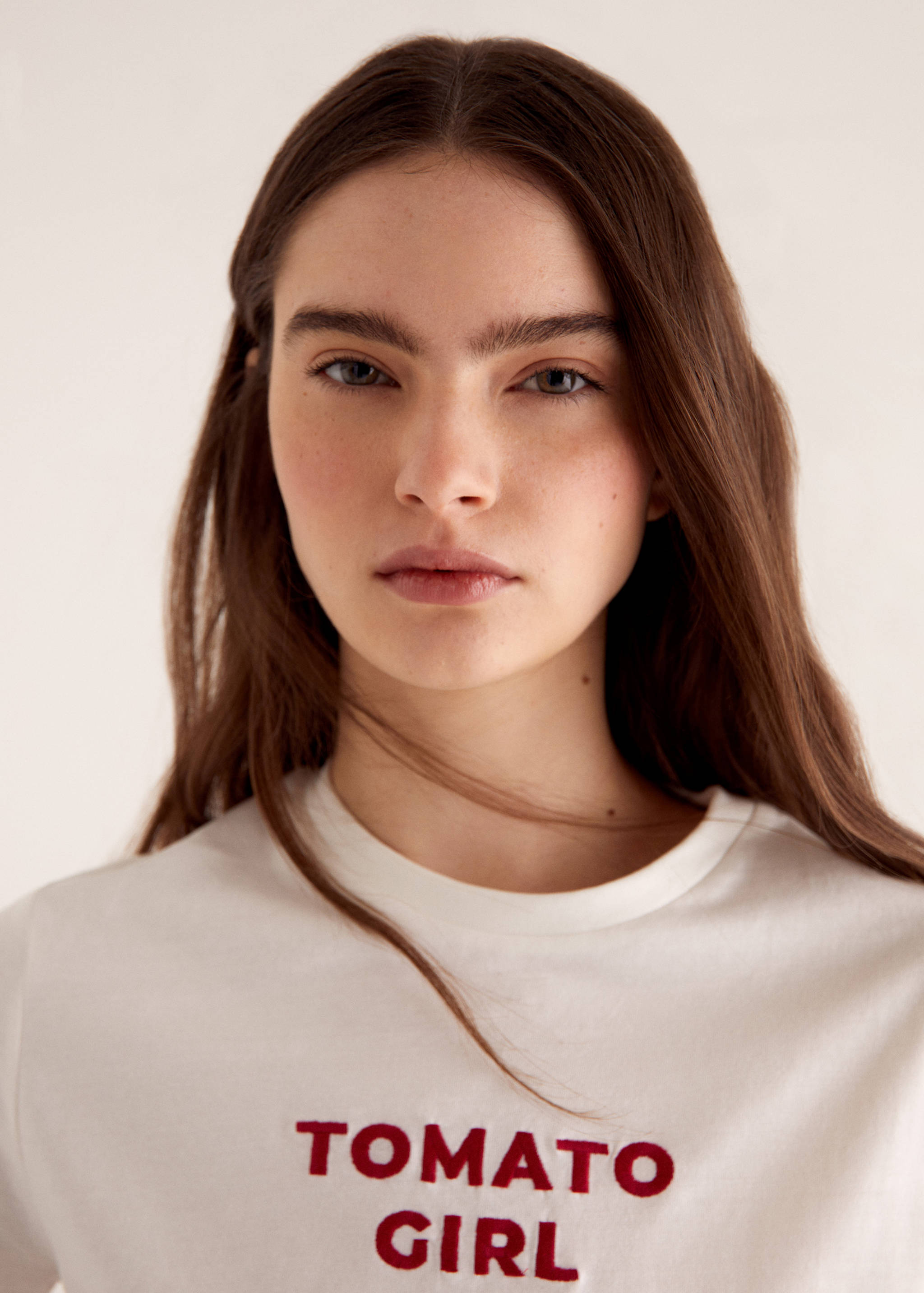 Printed message T-shirt - Details of the article 5