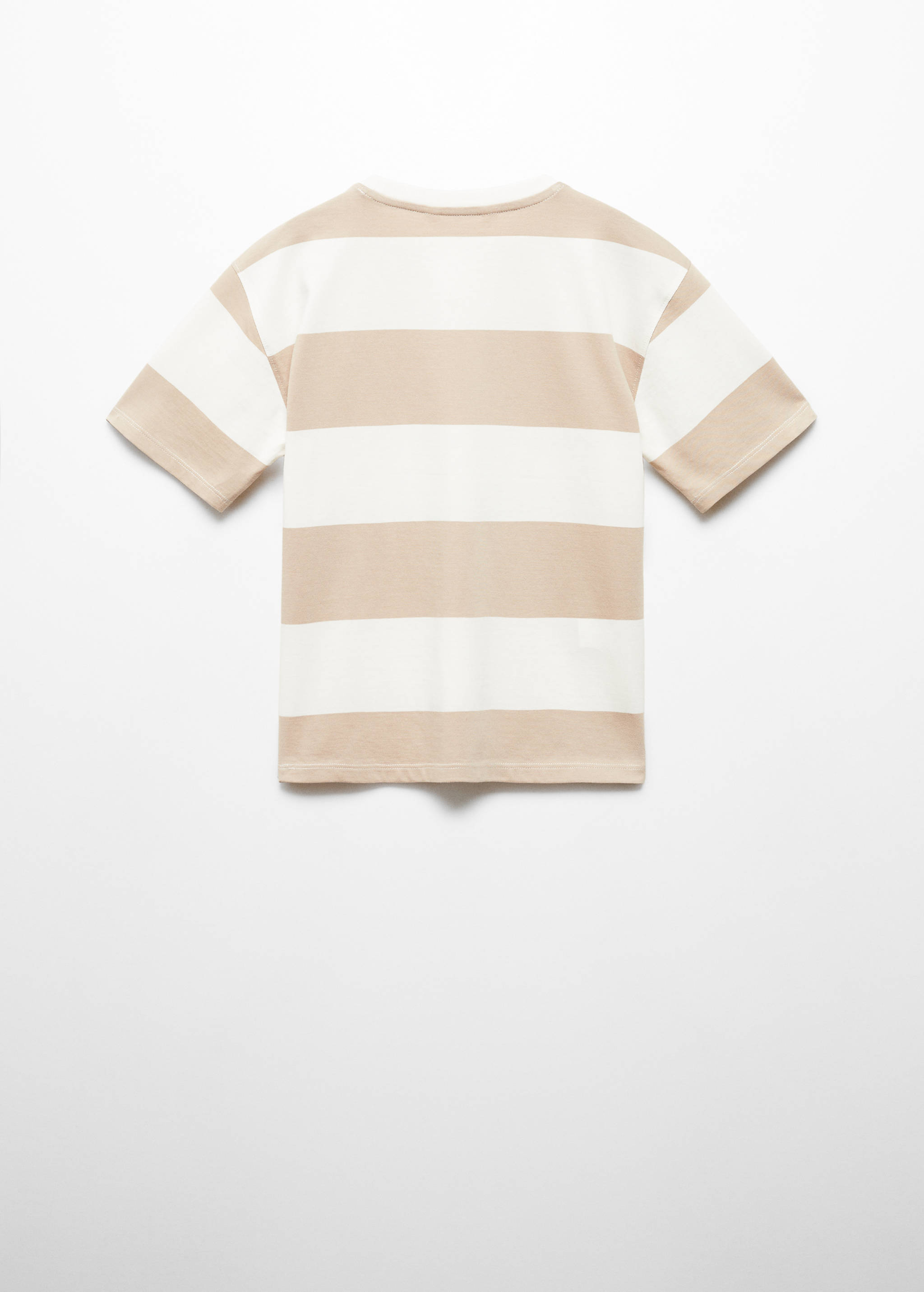 T-shirt garis-garis bermotif - Versi terbalik dari barang