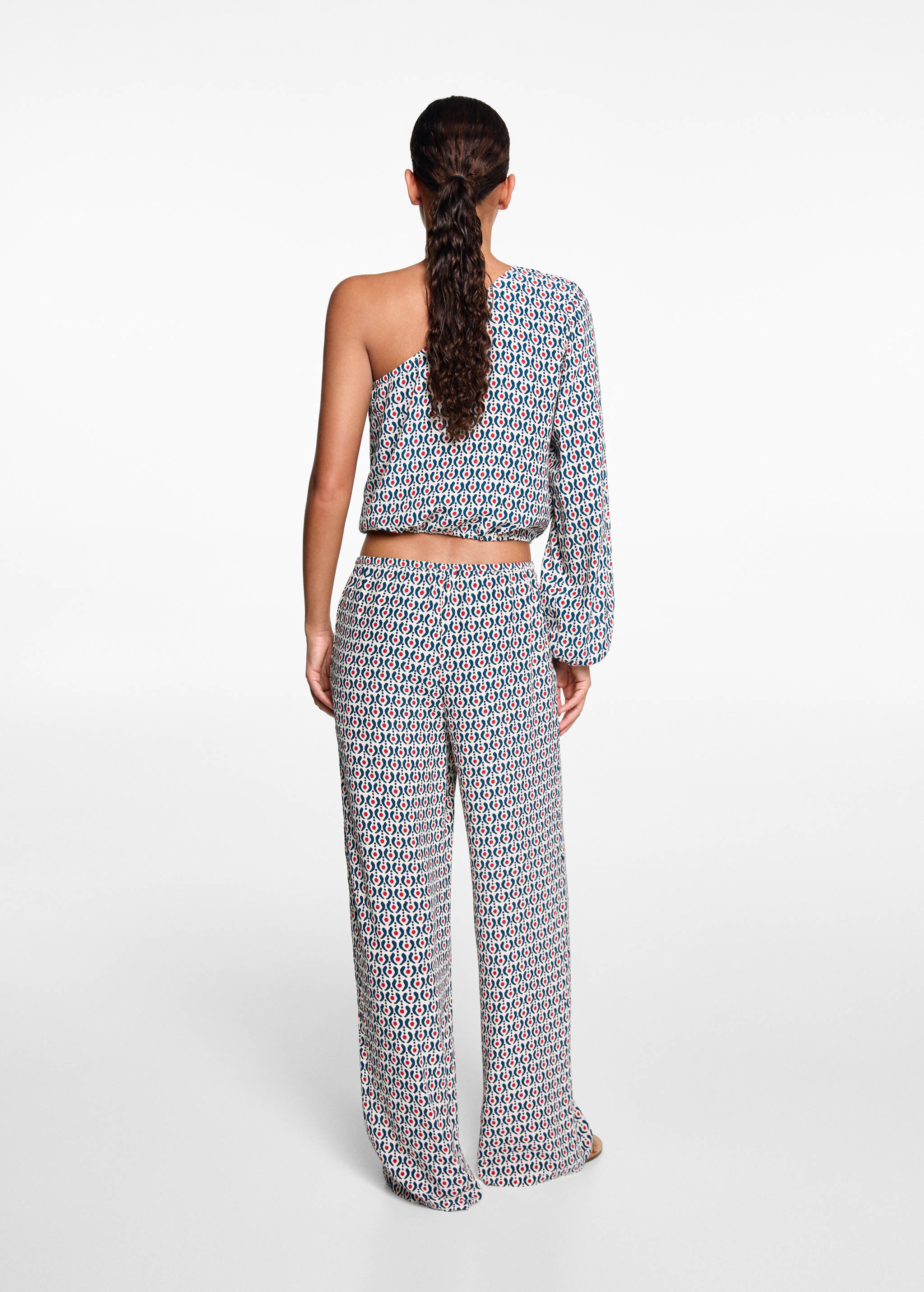 Pantalon droit imprimé - Verso de l’article