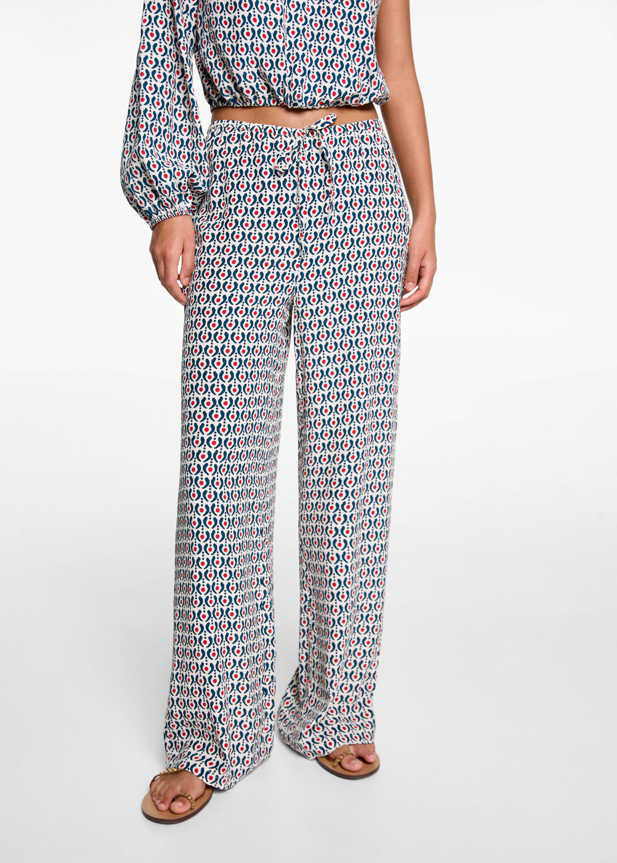 Pantalon droit imprimé - Détail de l'article 6