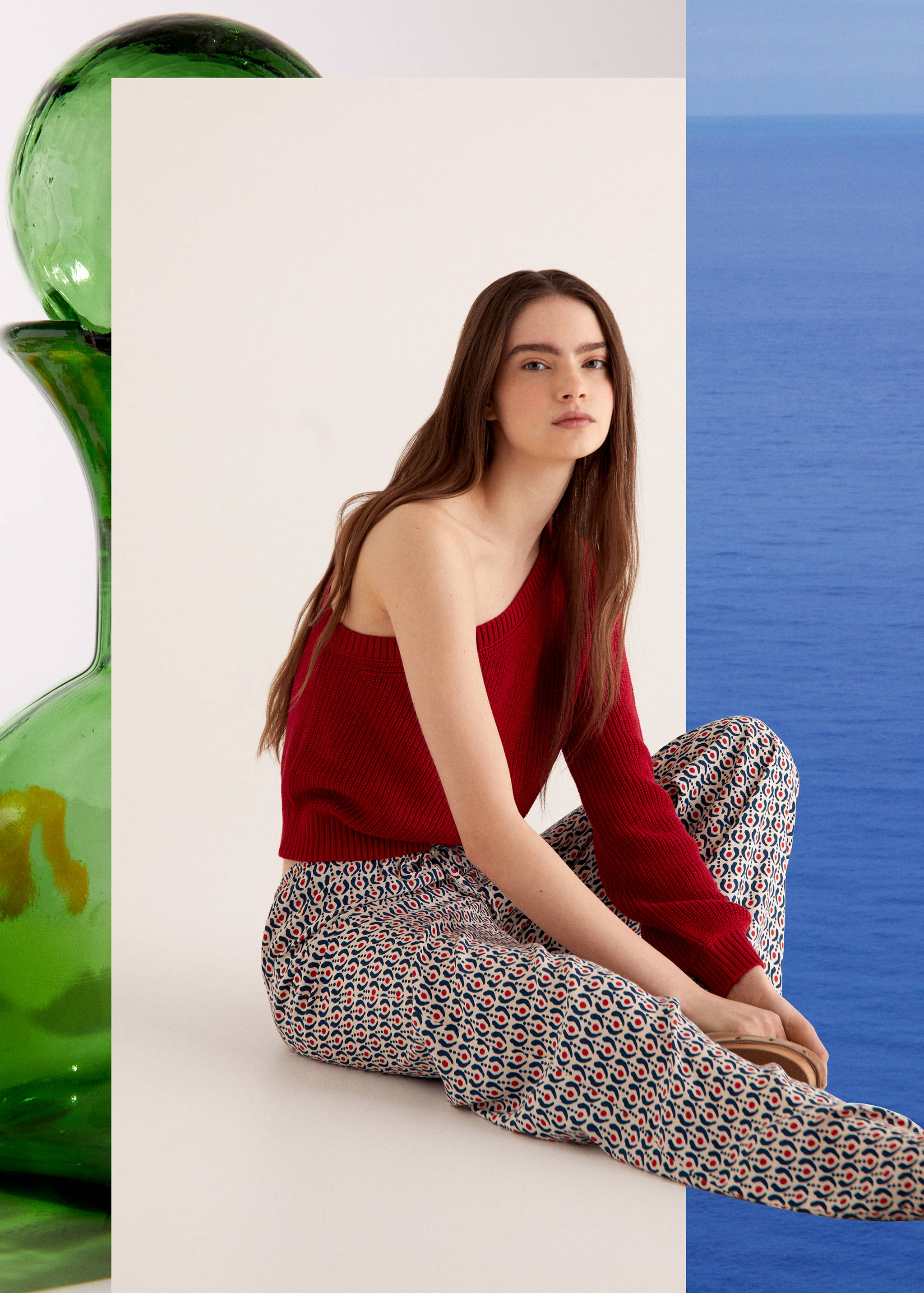 Pantalon droit imprimé - Détail de l'article 5