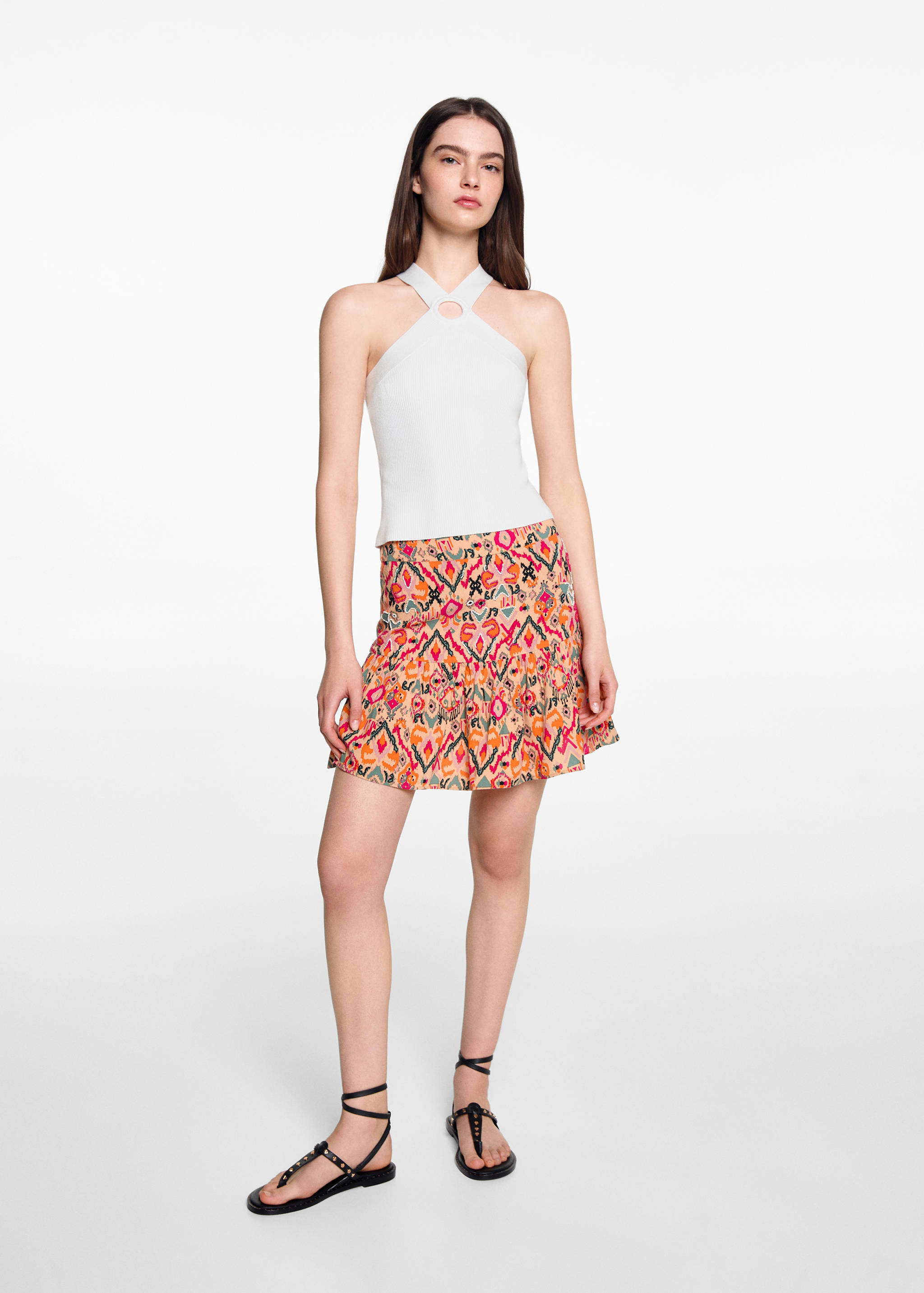 Top maille croisé - Plan général