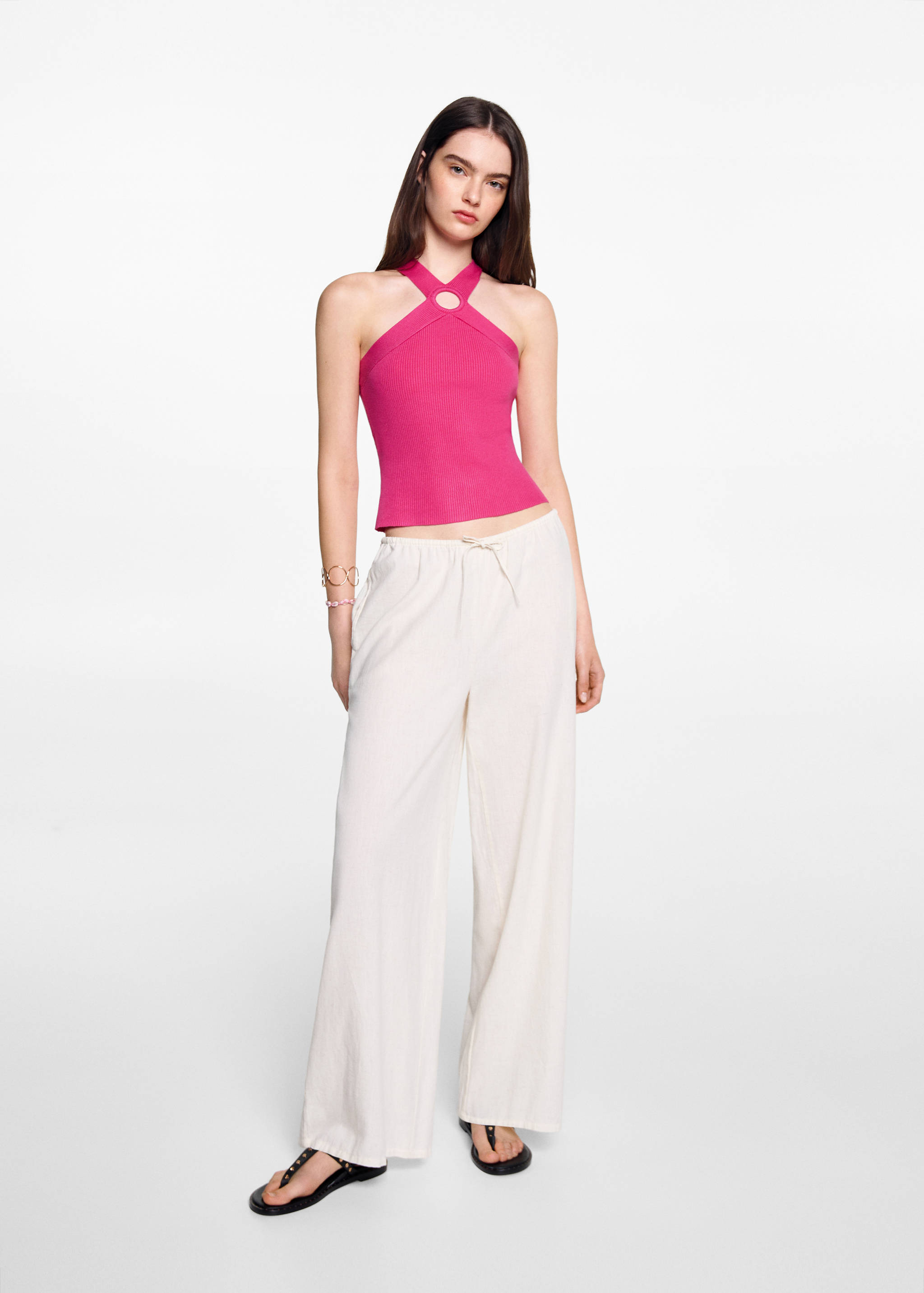 Top maille croisé - Plan général