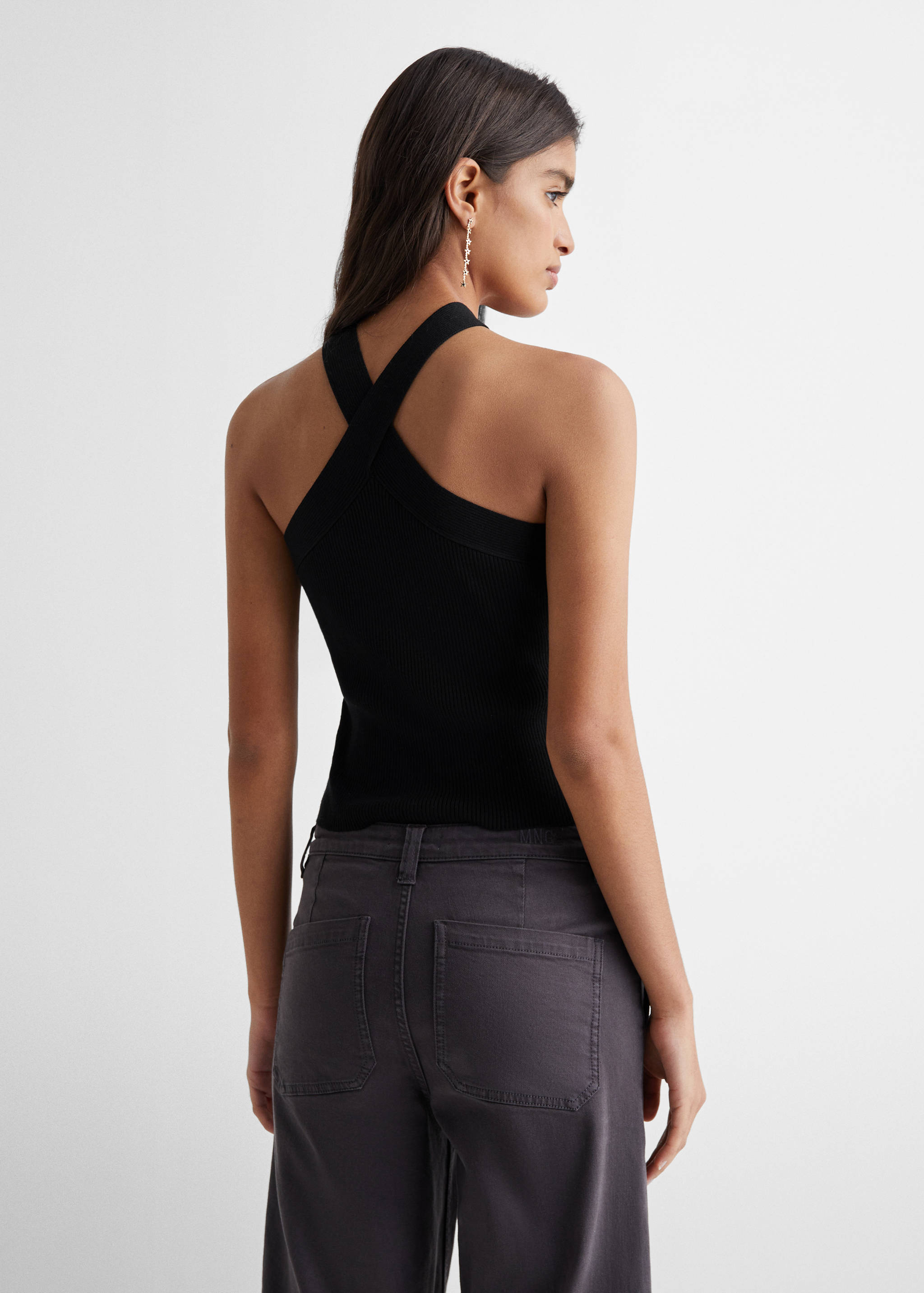 Top maille croisé - Verso de l’article