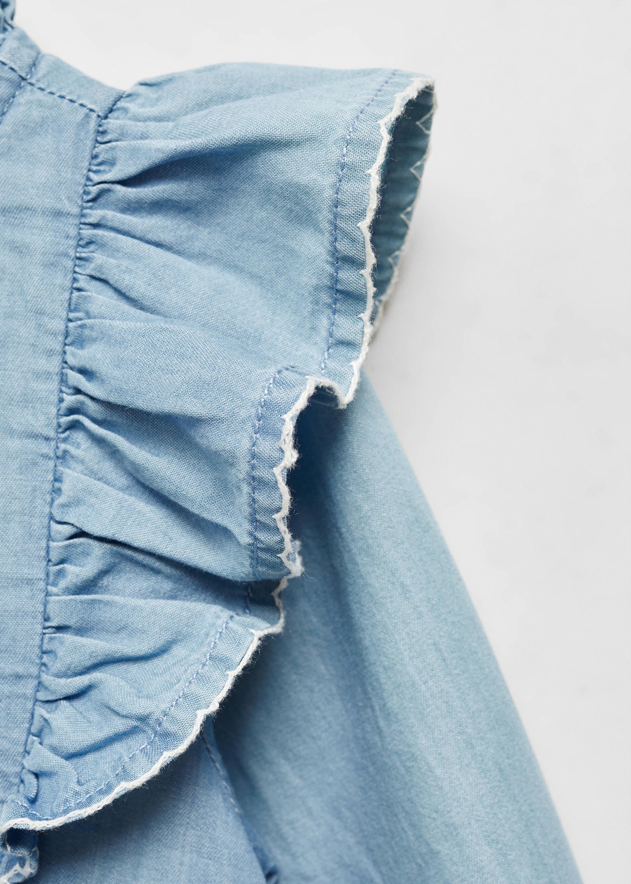 Camisa denim volantes - Detalle del artículo 8