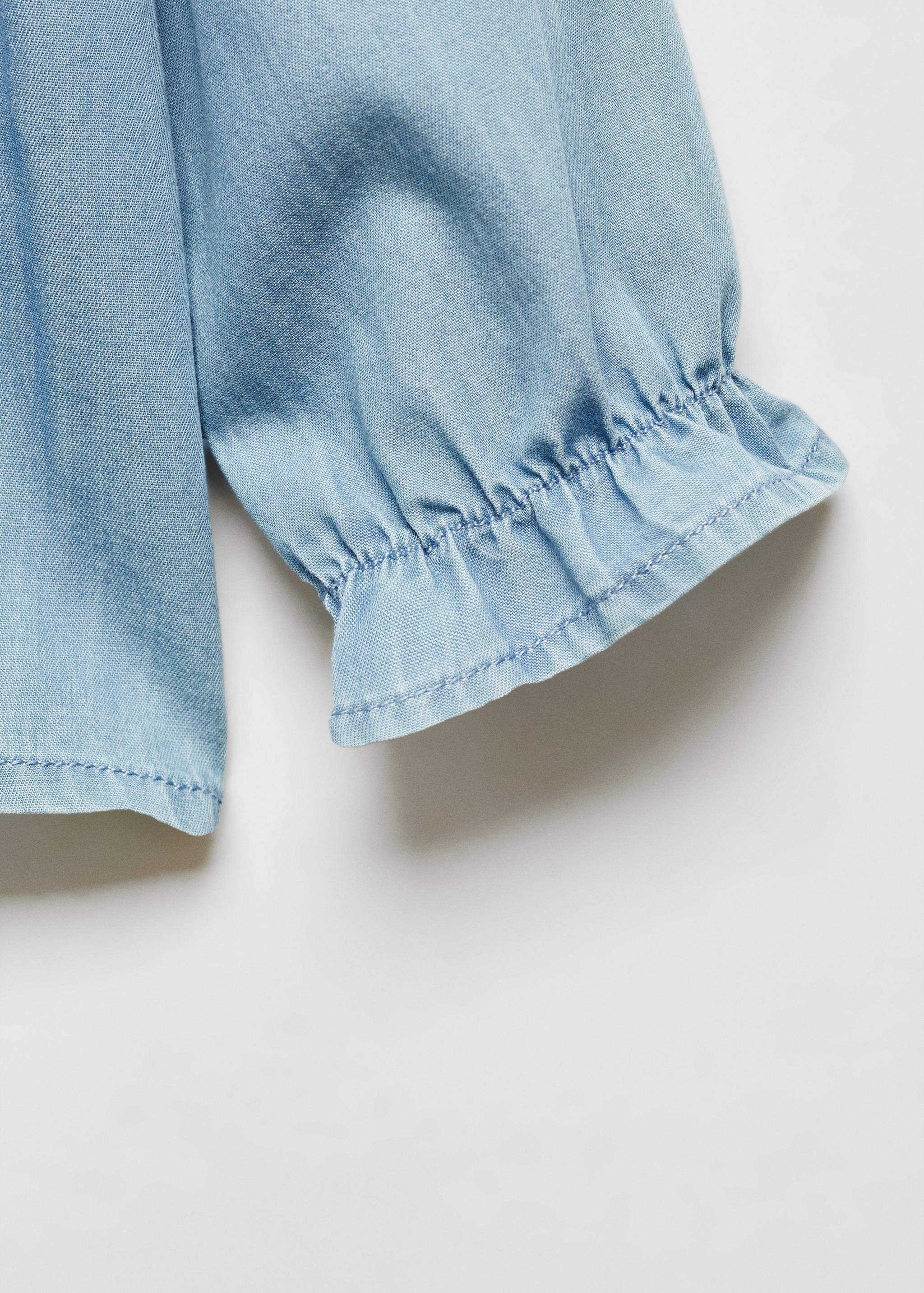 Camisa denim volantes - Detalle del artículo 0