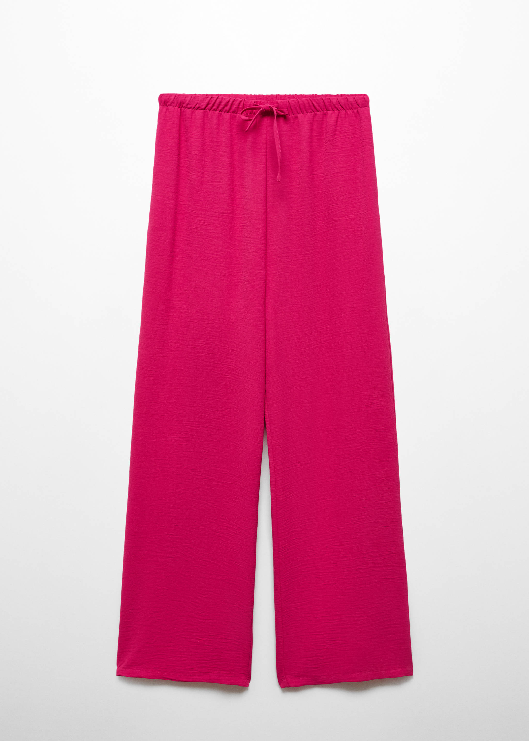 Wide leg trousers with elastic waist - Article without model
