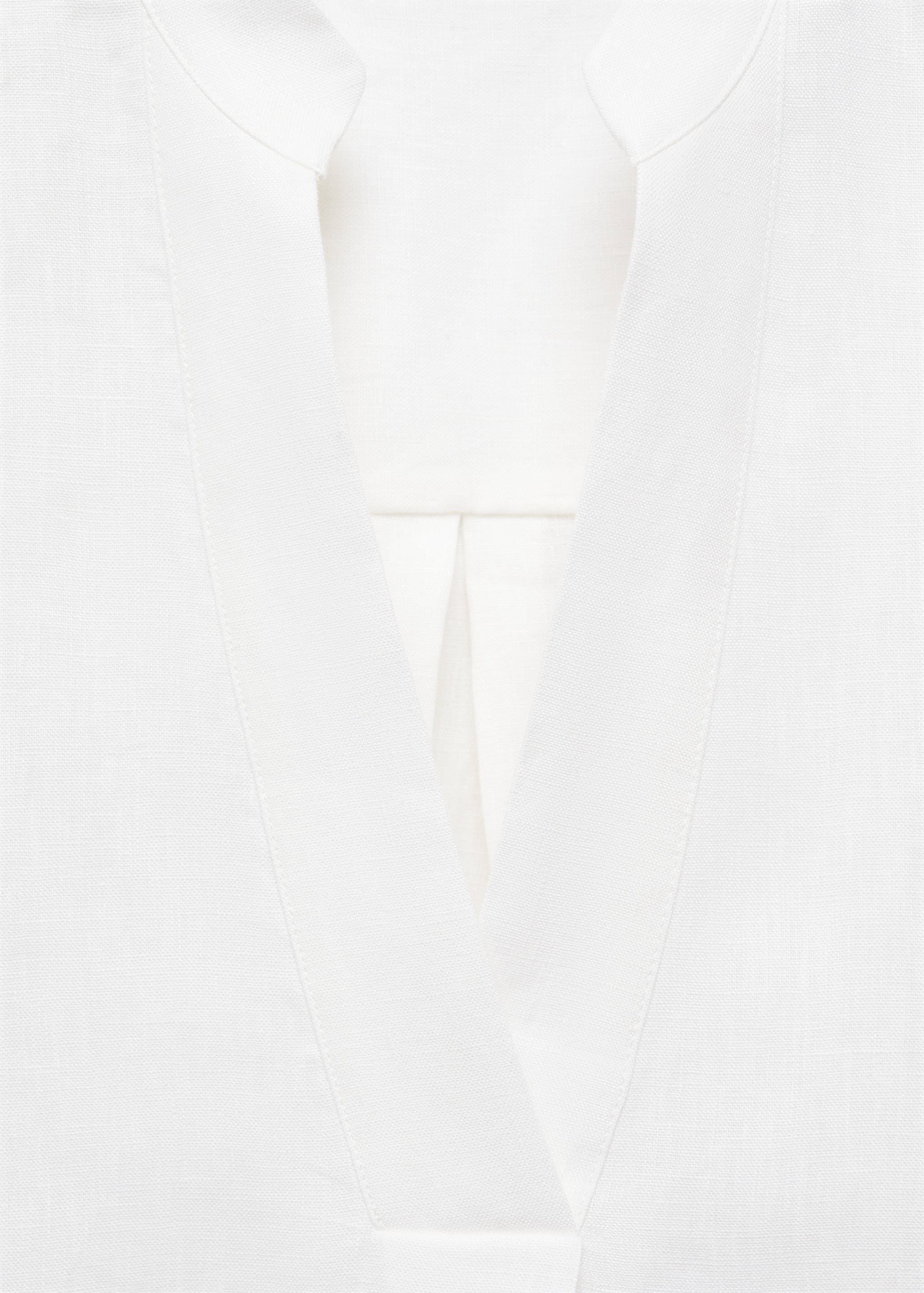 Blouse 100 % lin - Détail de l'article 8