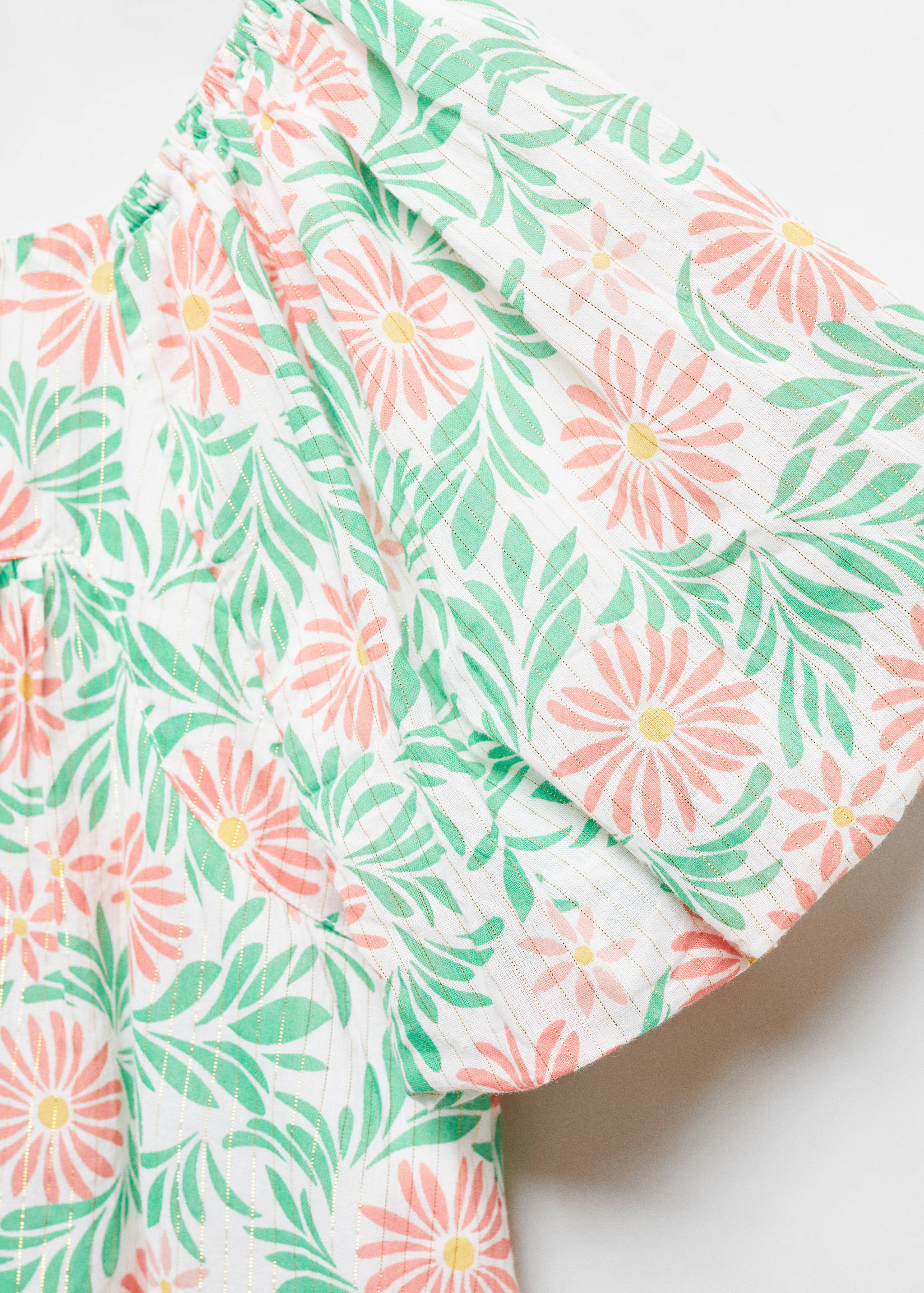 Printed cotton dress - Details of the article 8