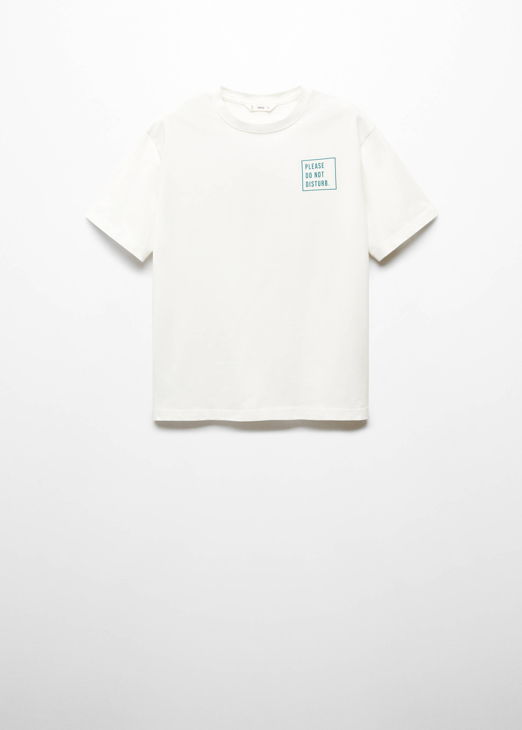 T-shirt coton message - Article sans modèle