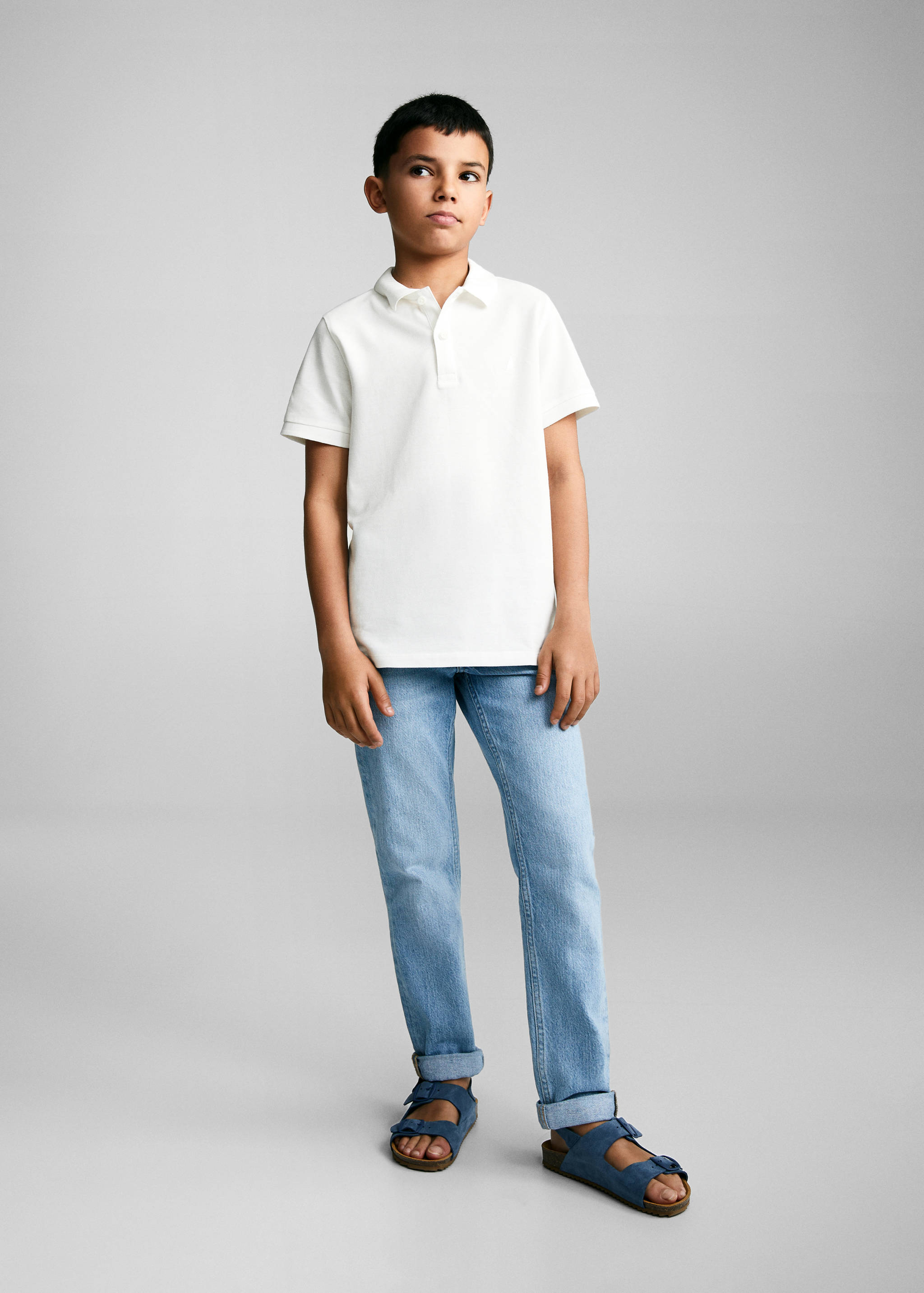 100% cotton polo shirt - General plane