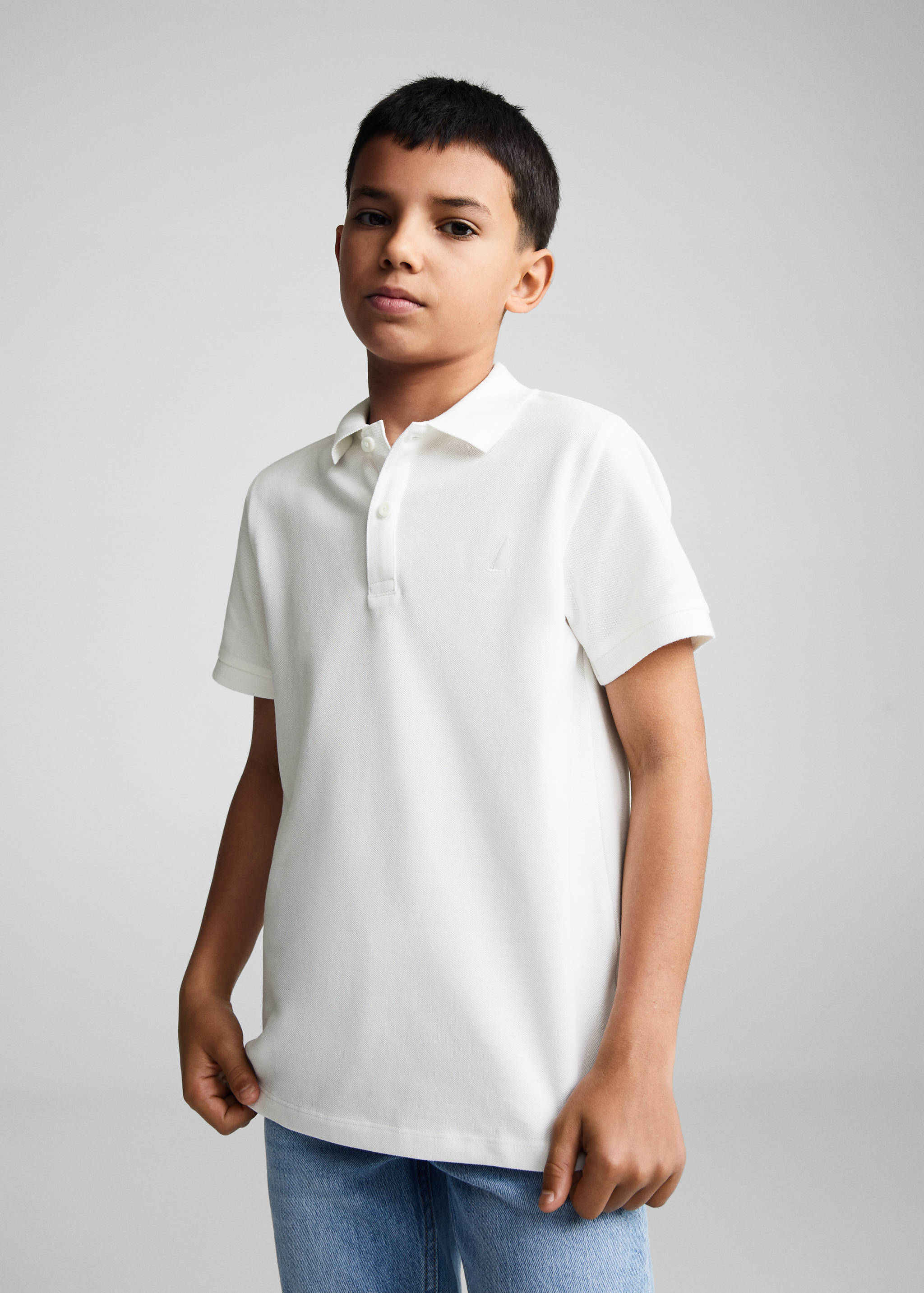 100% cotton polo shirt - Medium plane