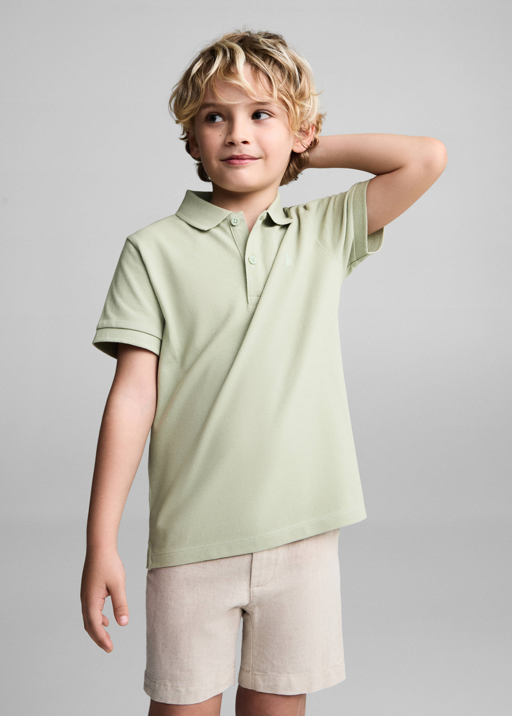 100% cotton polo shirt - Medium plane