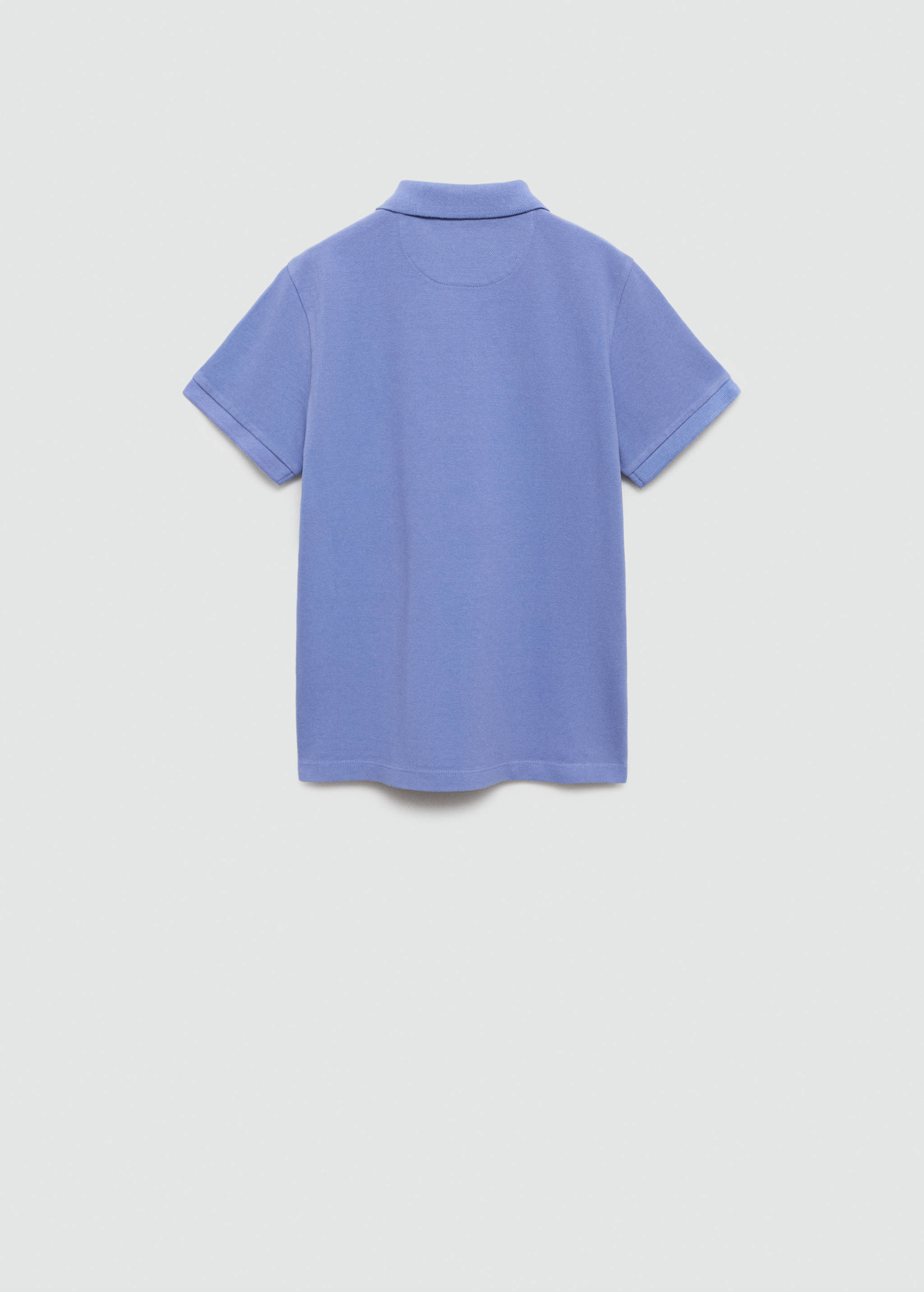 100% cotton polo shirt - Reverse of the article