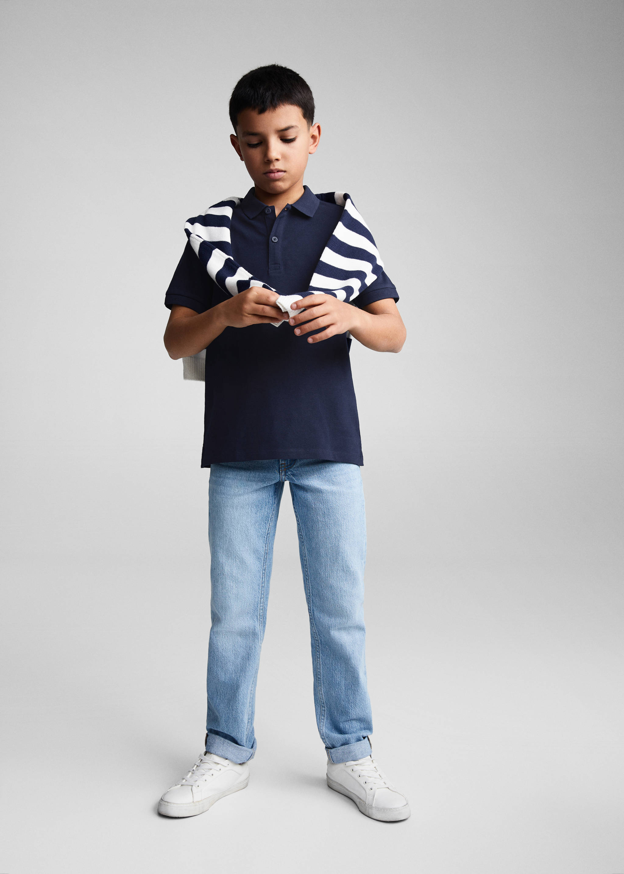 100% cotton polo shirt - General plane