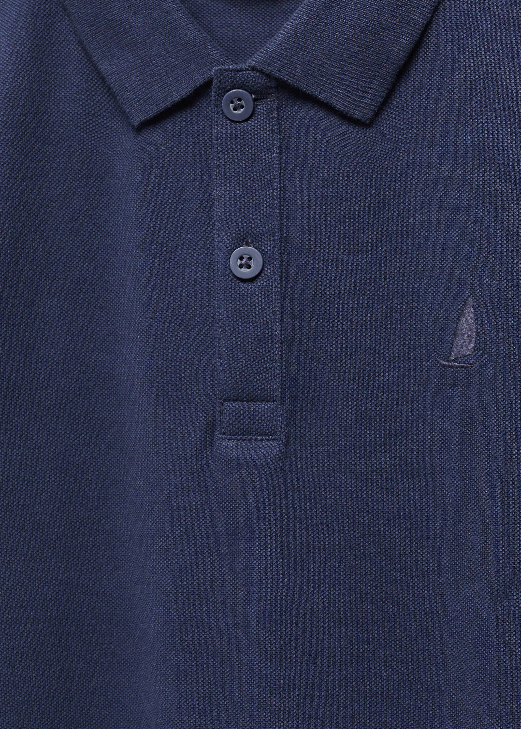 100% cotton polo shirt - Details of the article 8