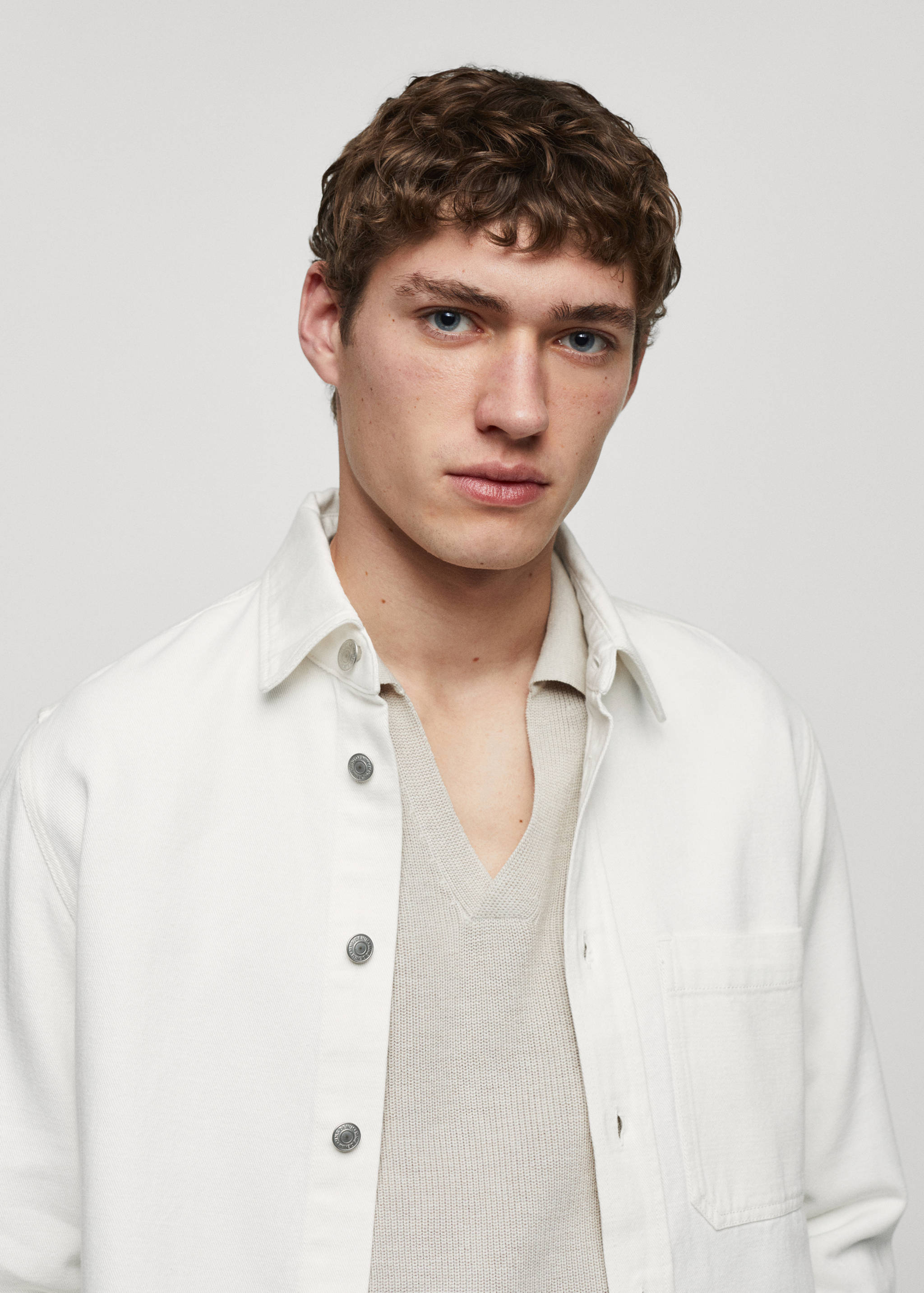 Surchemise regular-fit coton et lin - Détail de l'article 1