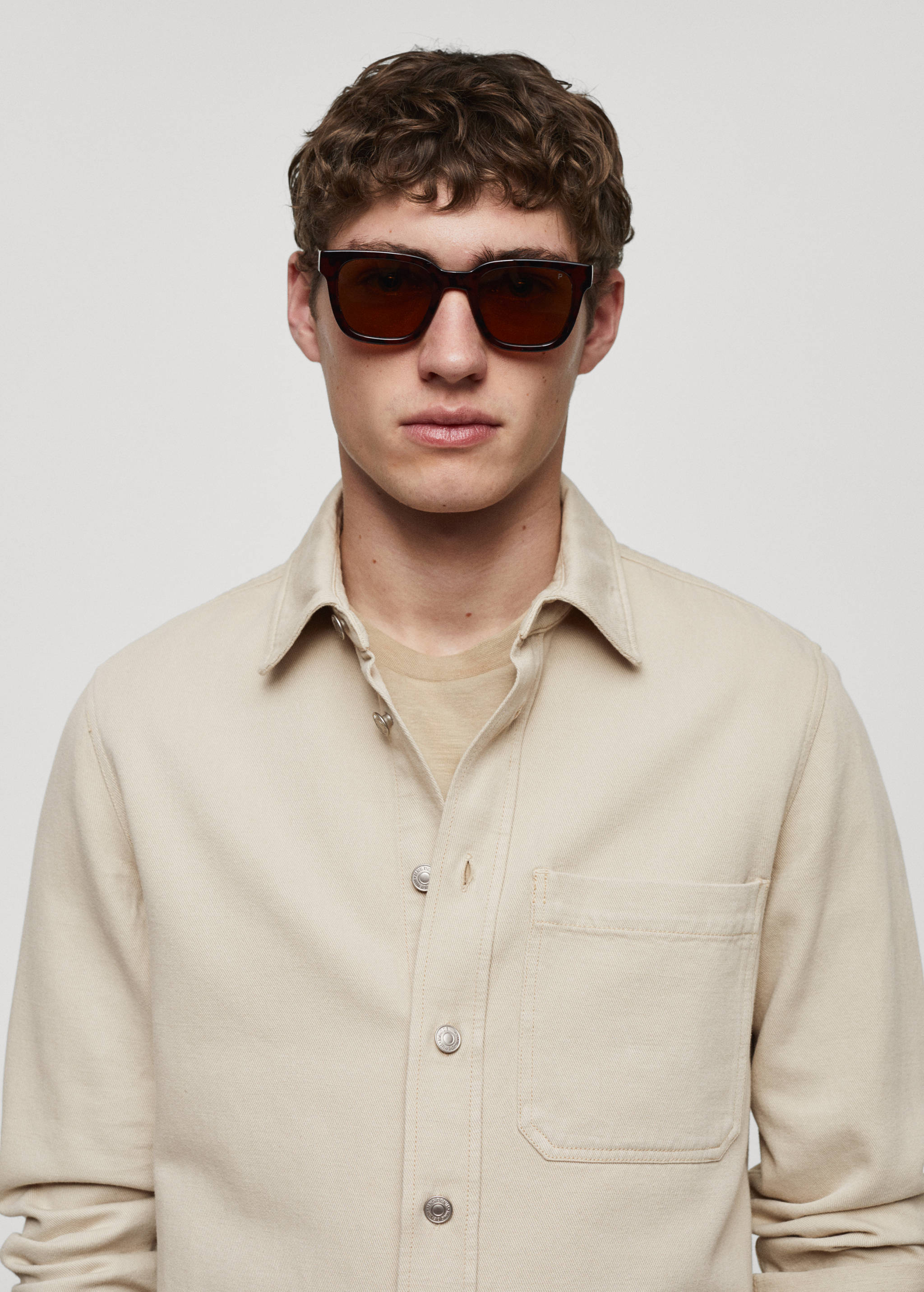 Surchemise regular-fit coton et lin - Détail de l'article 1