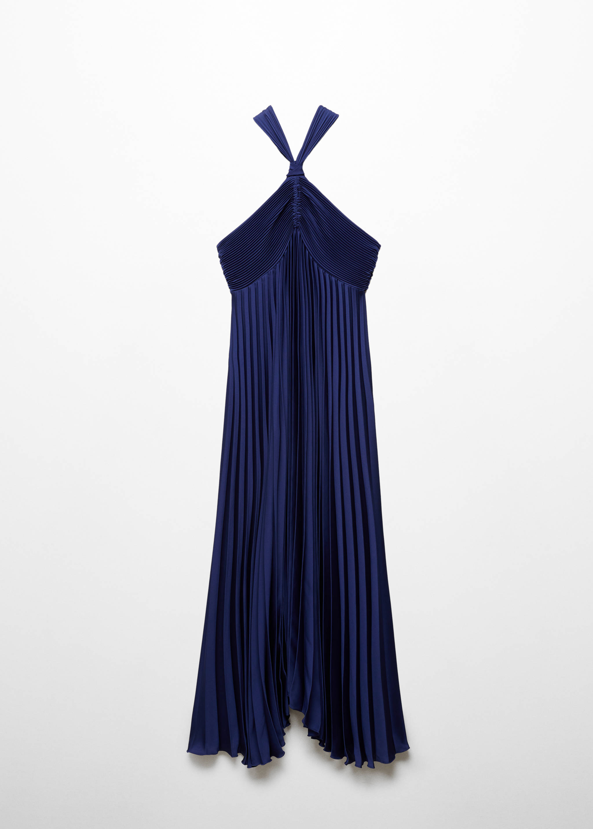 Pleated halter neck dress - Article without model
