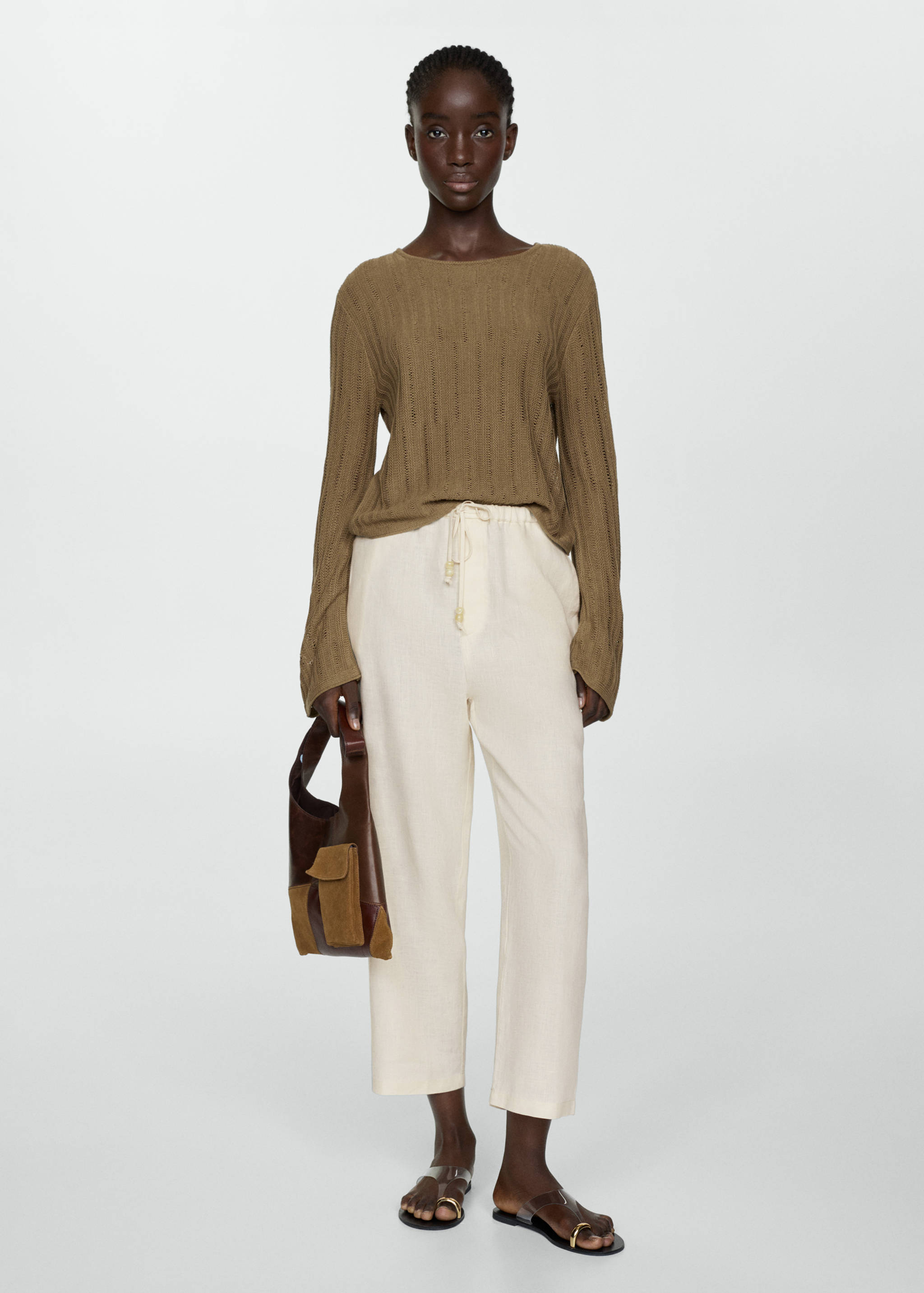 Брюки 100% лен - Общий план