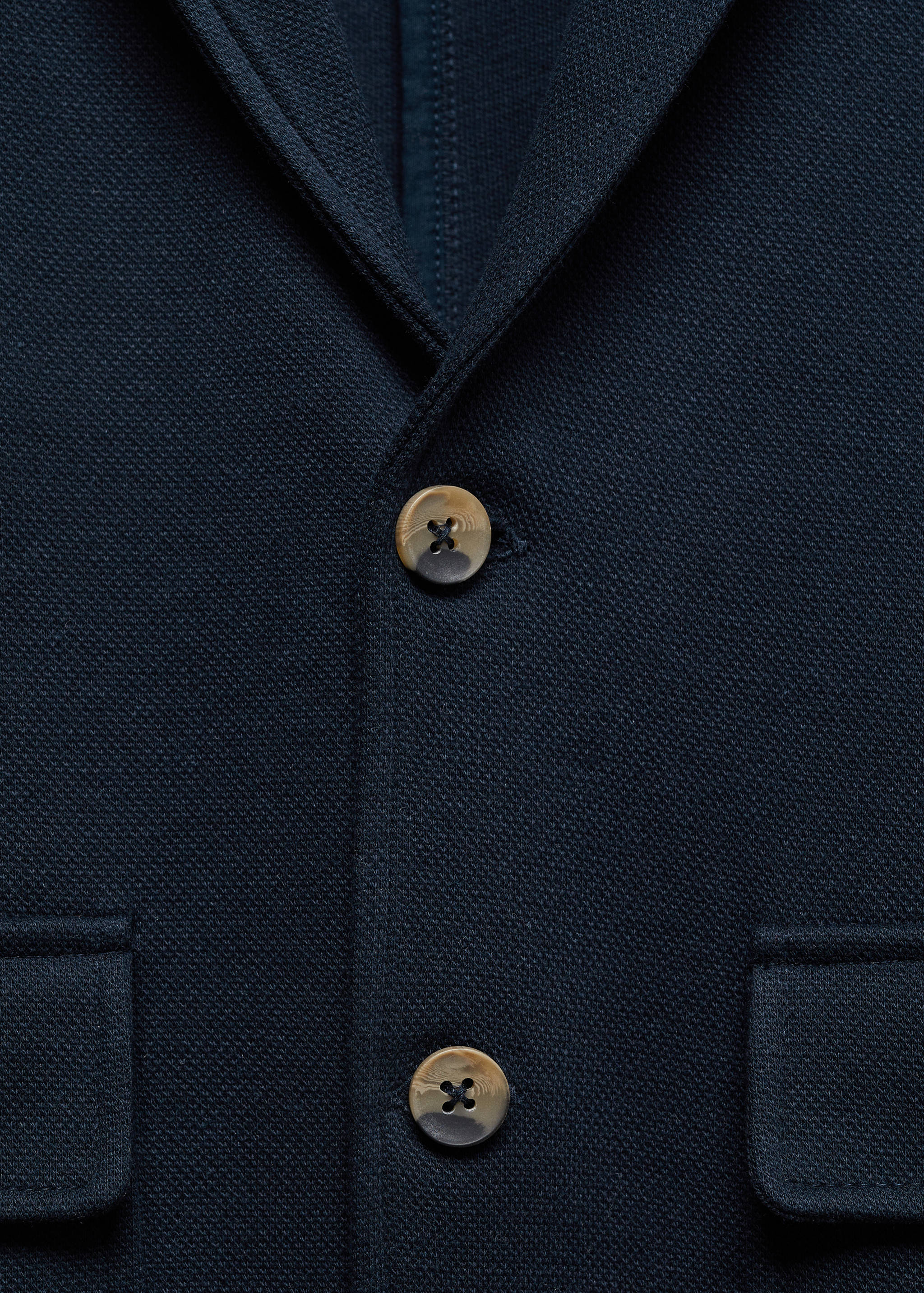 Americana traje regular fit textura - Detalle del artículo 8