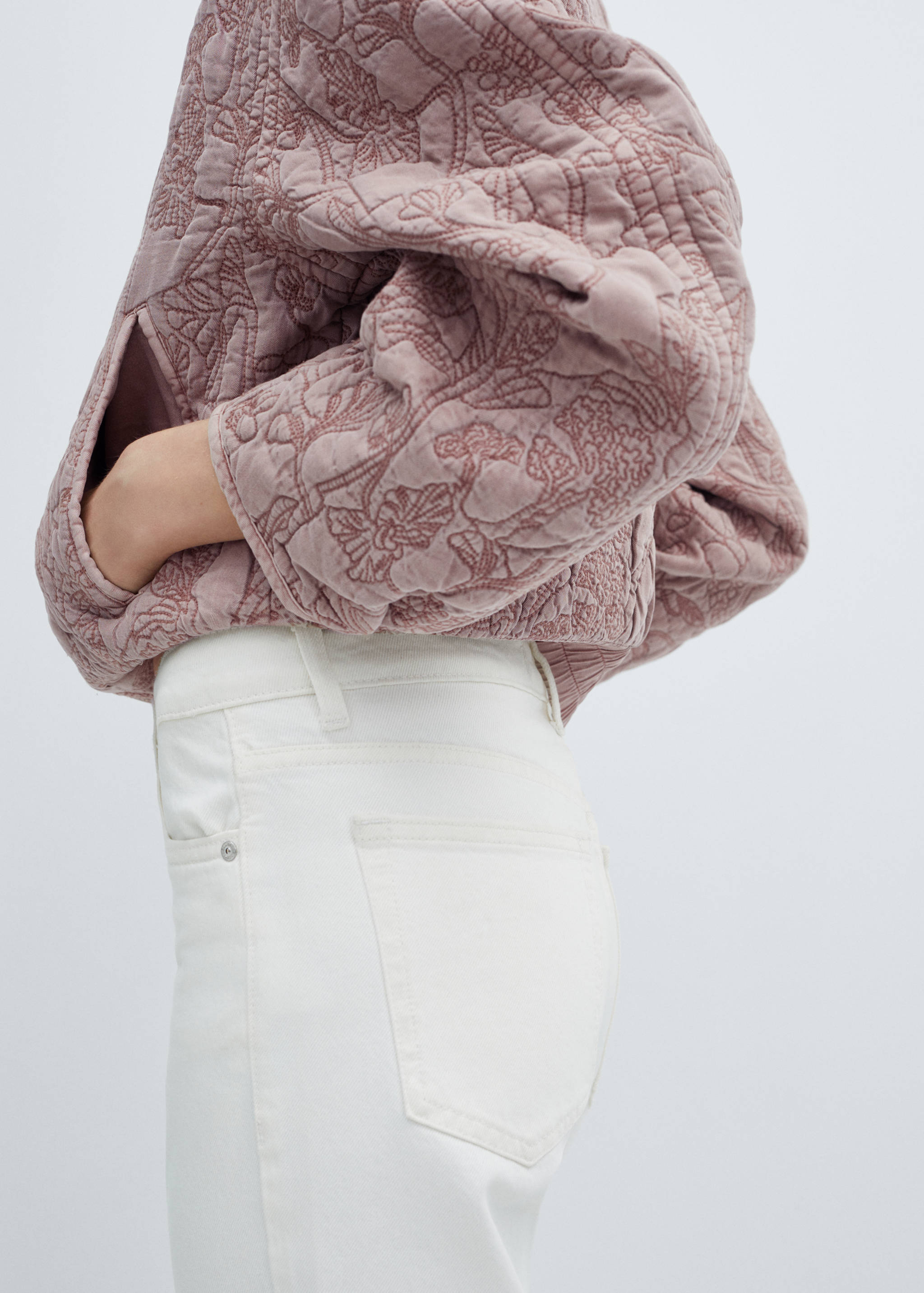 Floral embroidered jacket - Details of the article 6