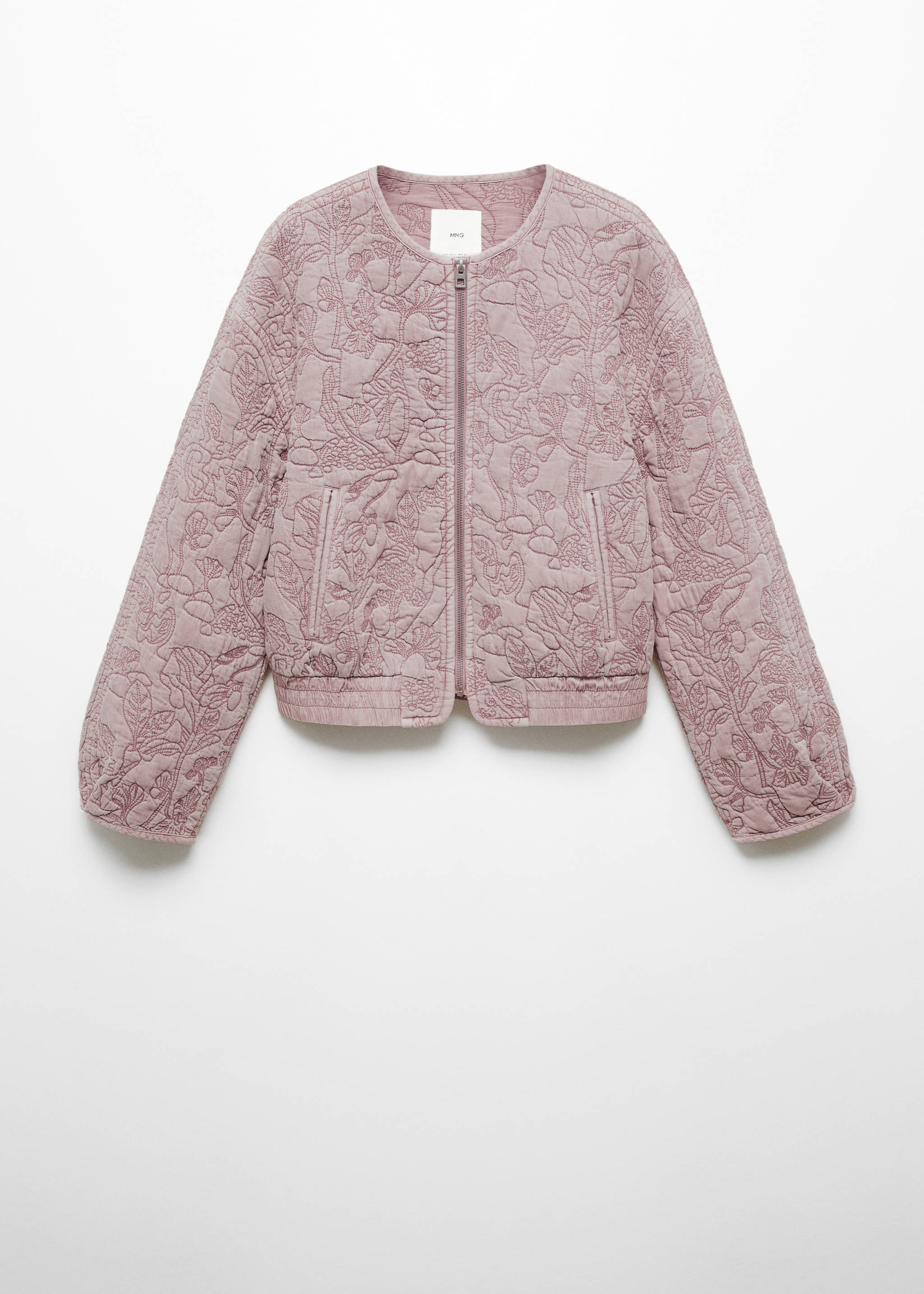 Floral embroidered jacket - Article without model