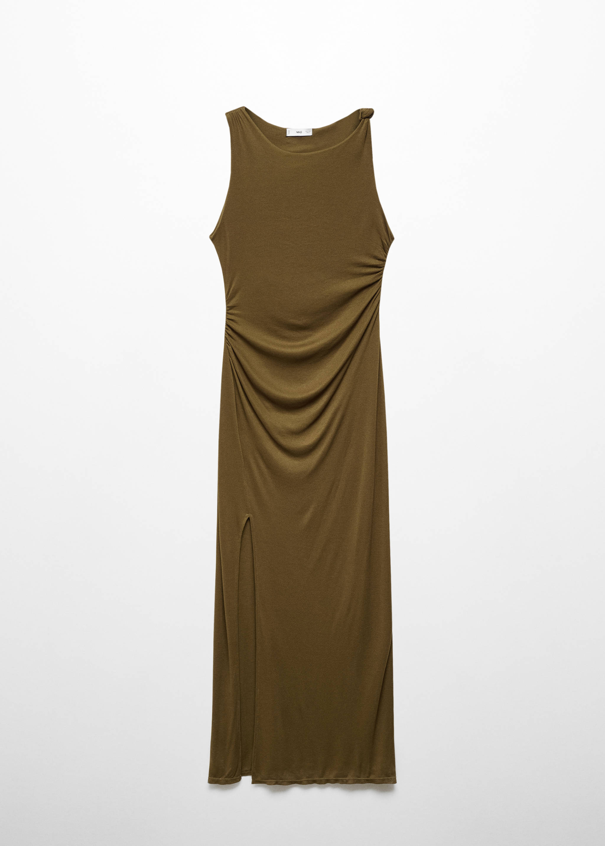 Cut-out ruched dress - Article without model