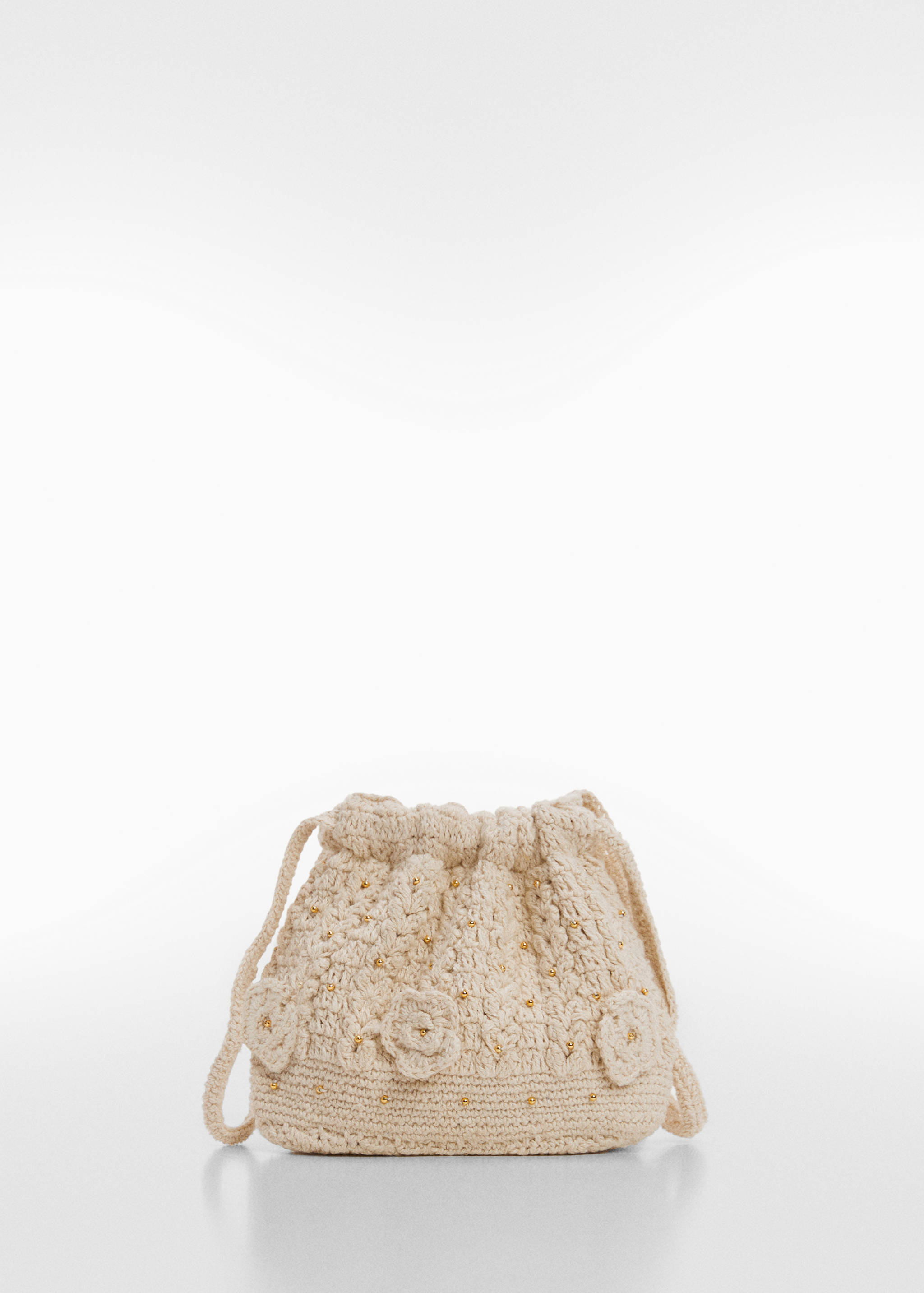 Häkeltasche mit Blumenmotiv - Artikel ohne Model