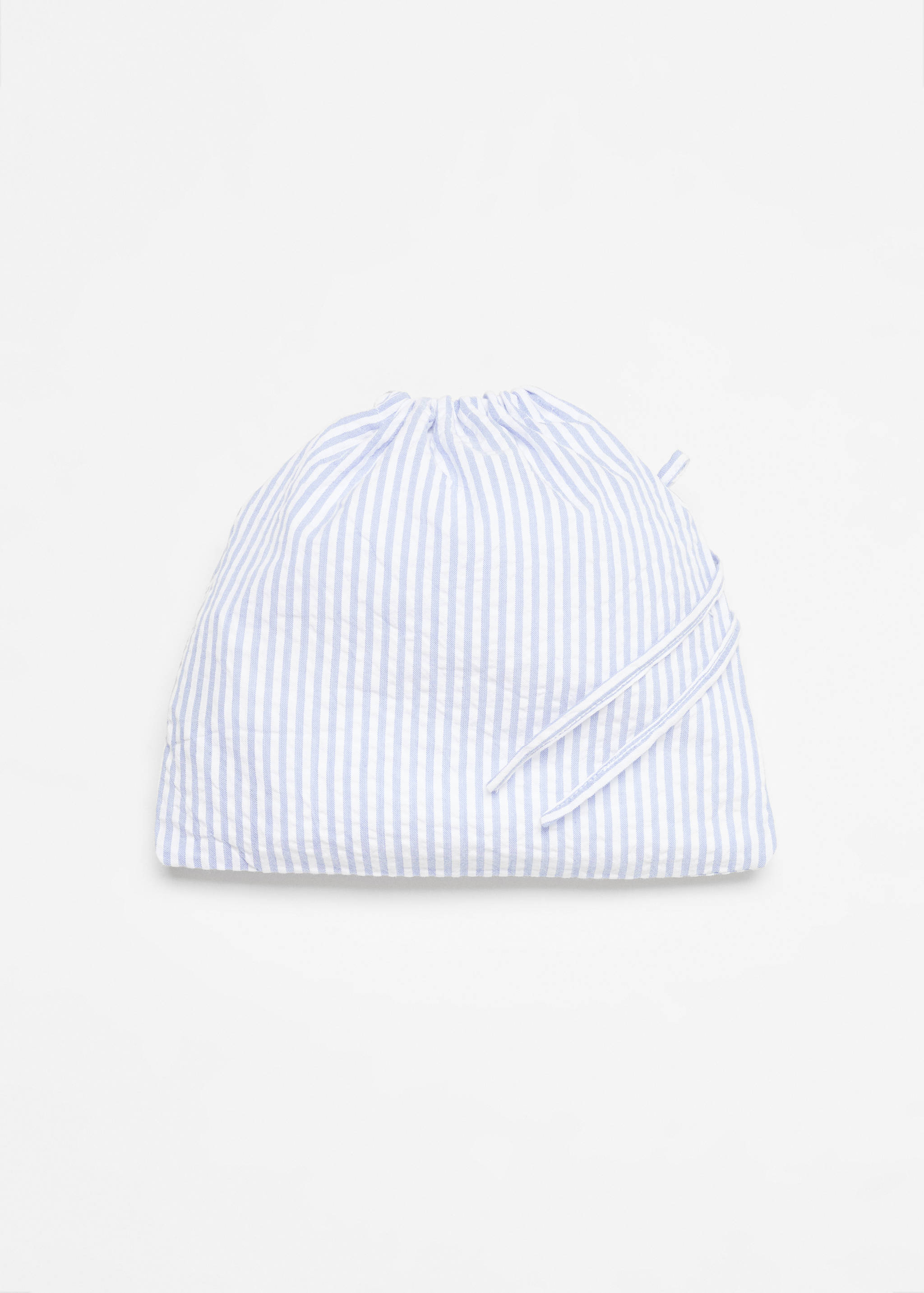 Two-piece striped cotton pyjamas - Details of the article 0