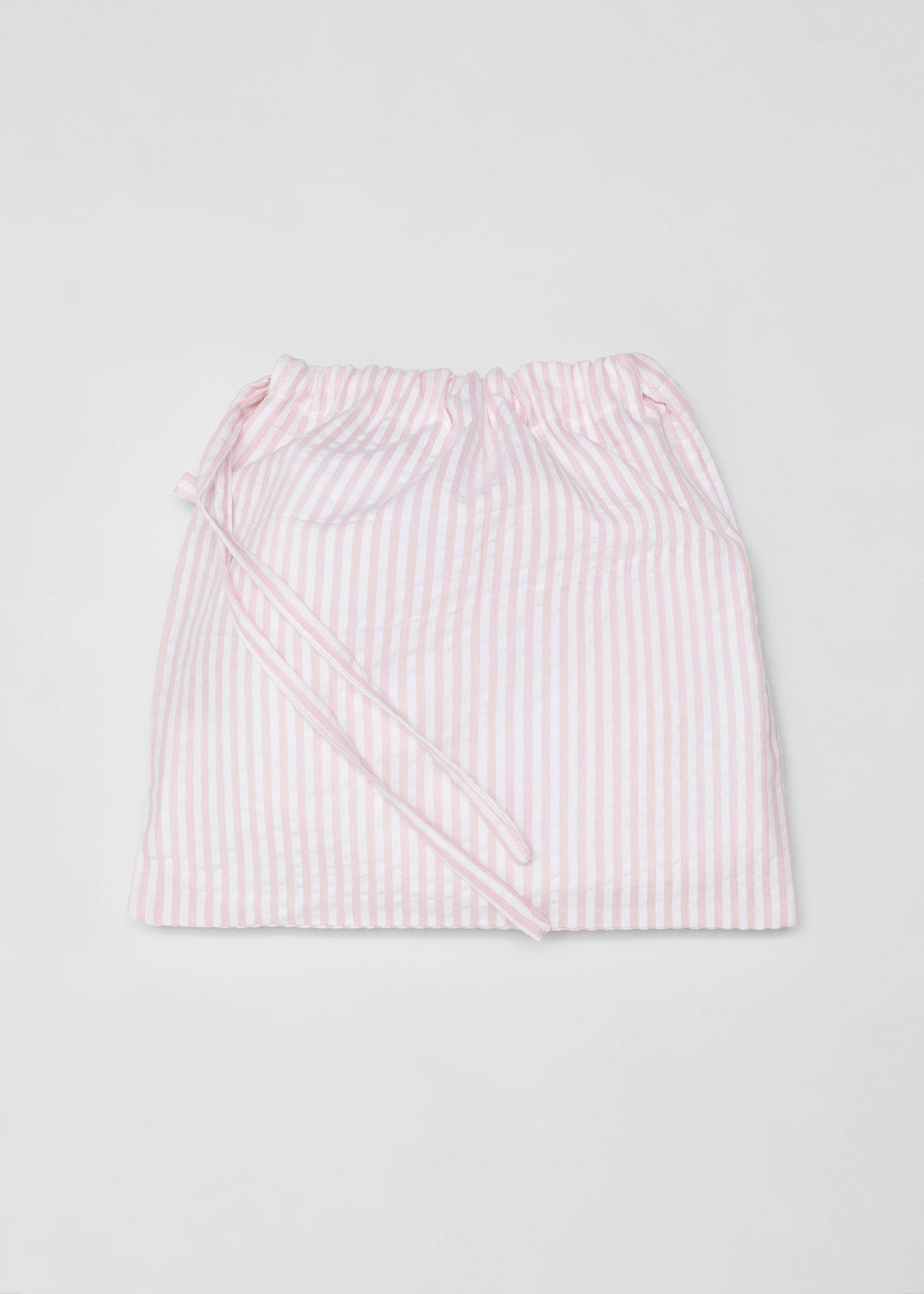 Two-piece striped cotton pyjamas - Details of the article 0